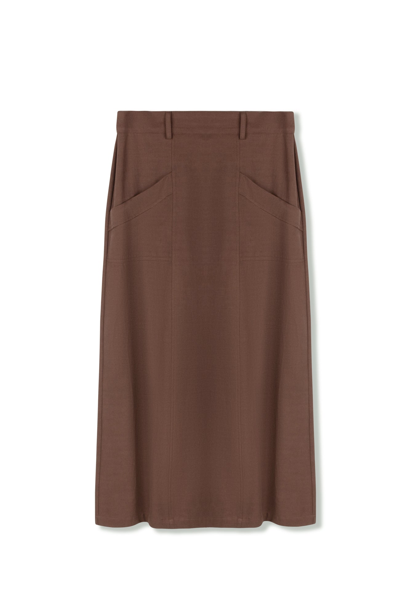 Point Twill Pocket Skirt