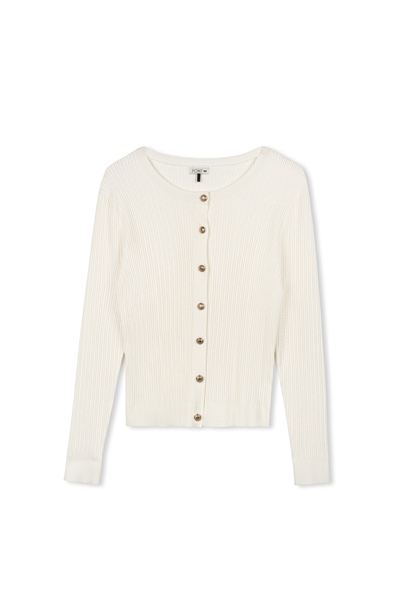 Point Tiny Cable Cardigan