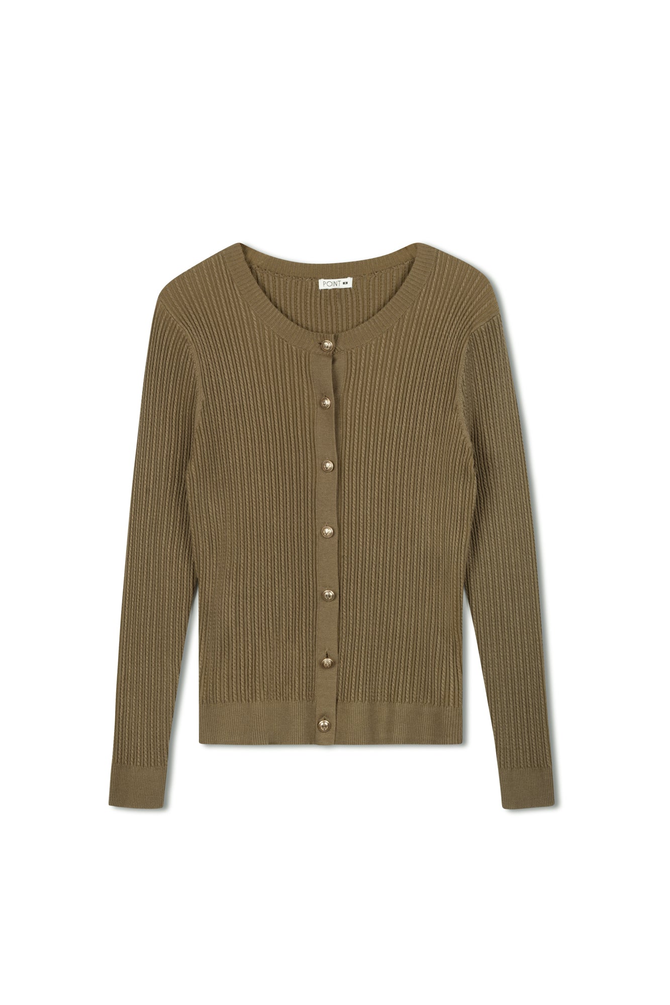 Point Tiny Cable Cardigan