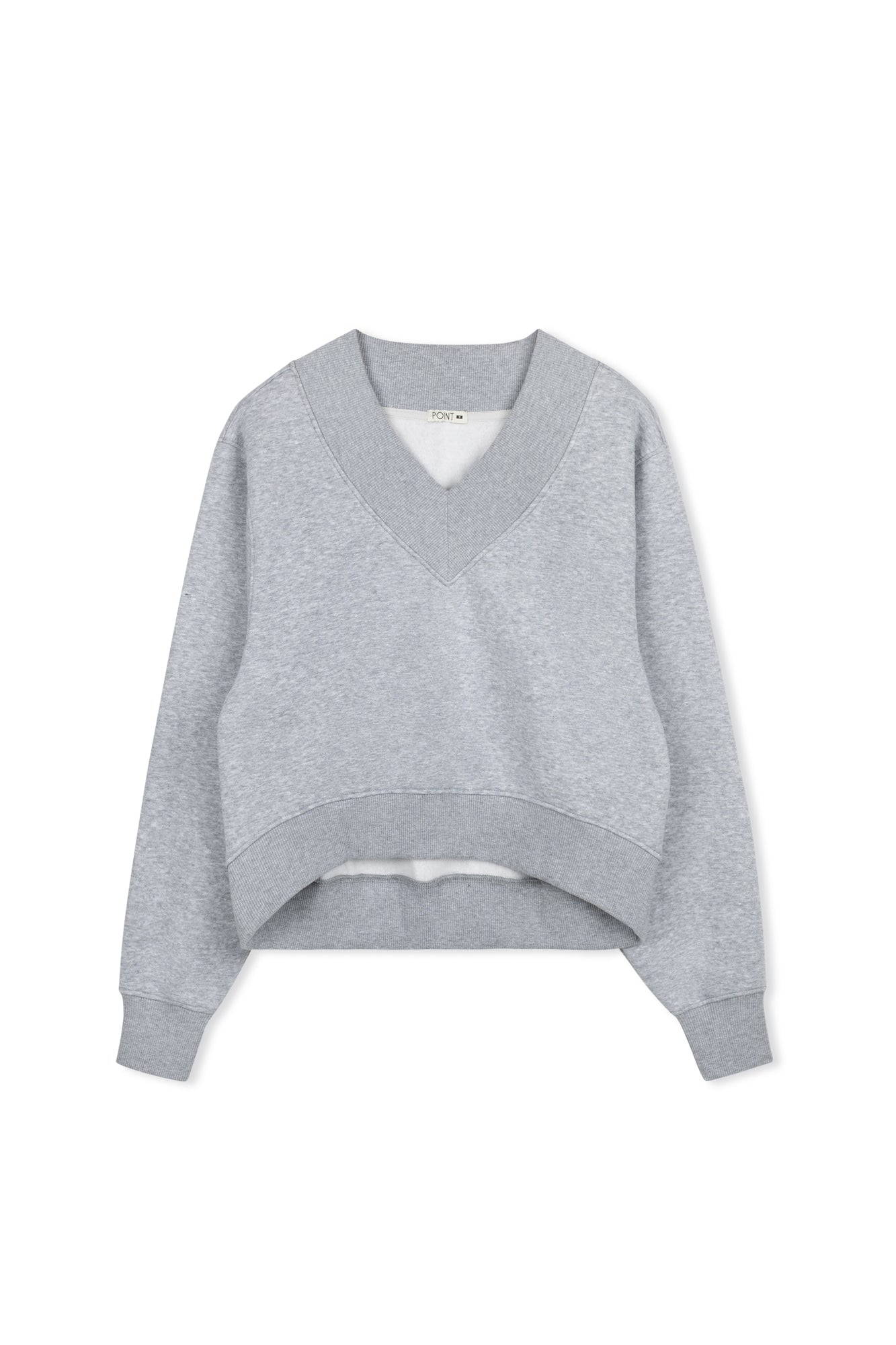 Point V-neck Sweatshirt