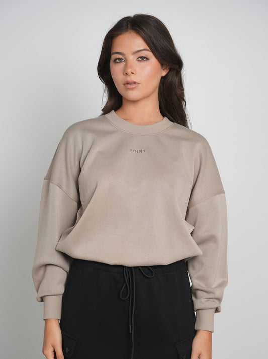 Point Crew Neck Sweatshirt