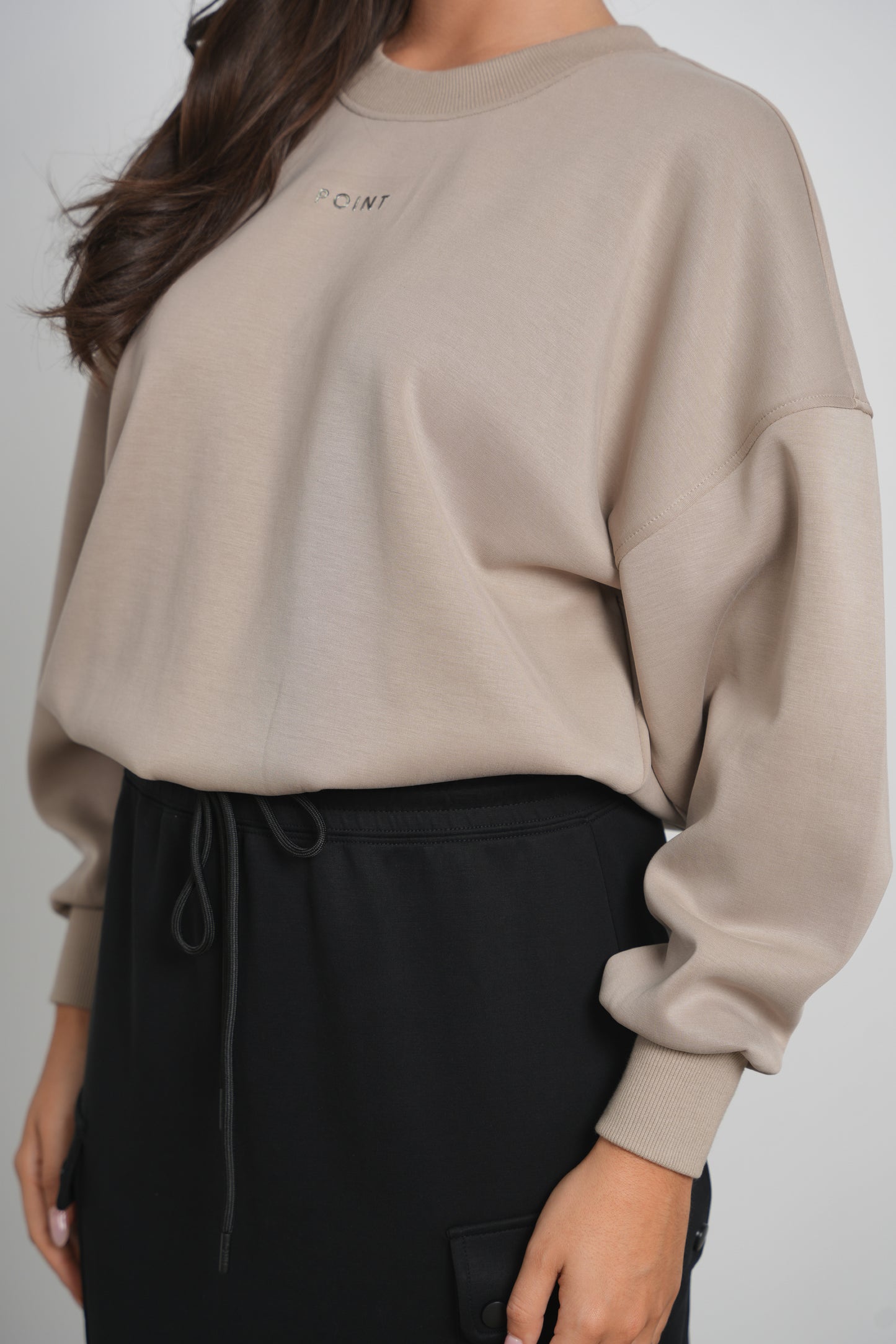 Point Crew Neck Sweatshirt