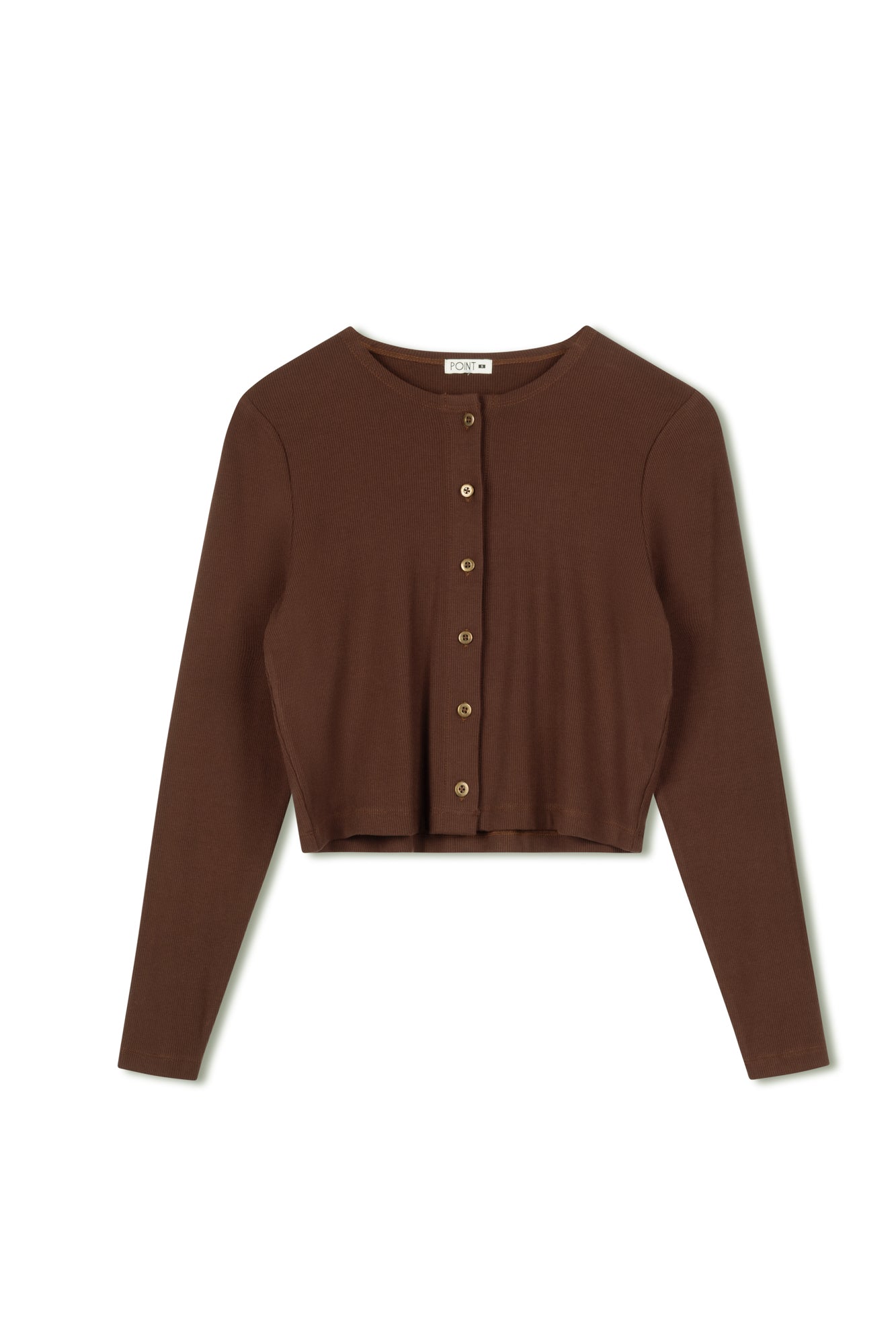 Point Jersey Rib Classic Cardi