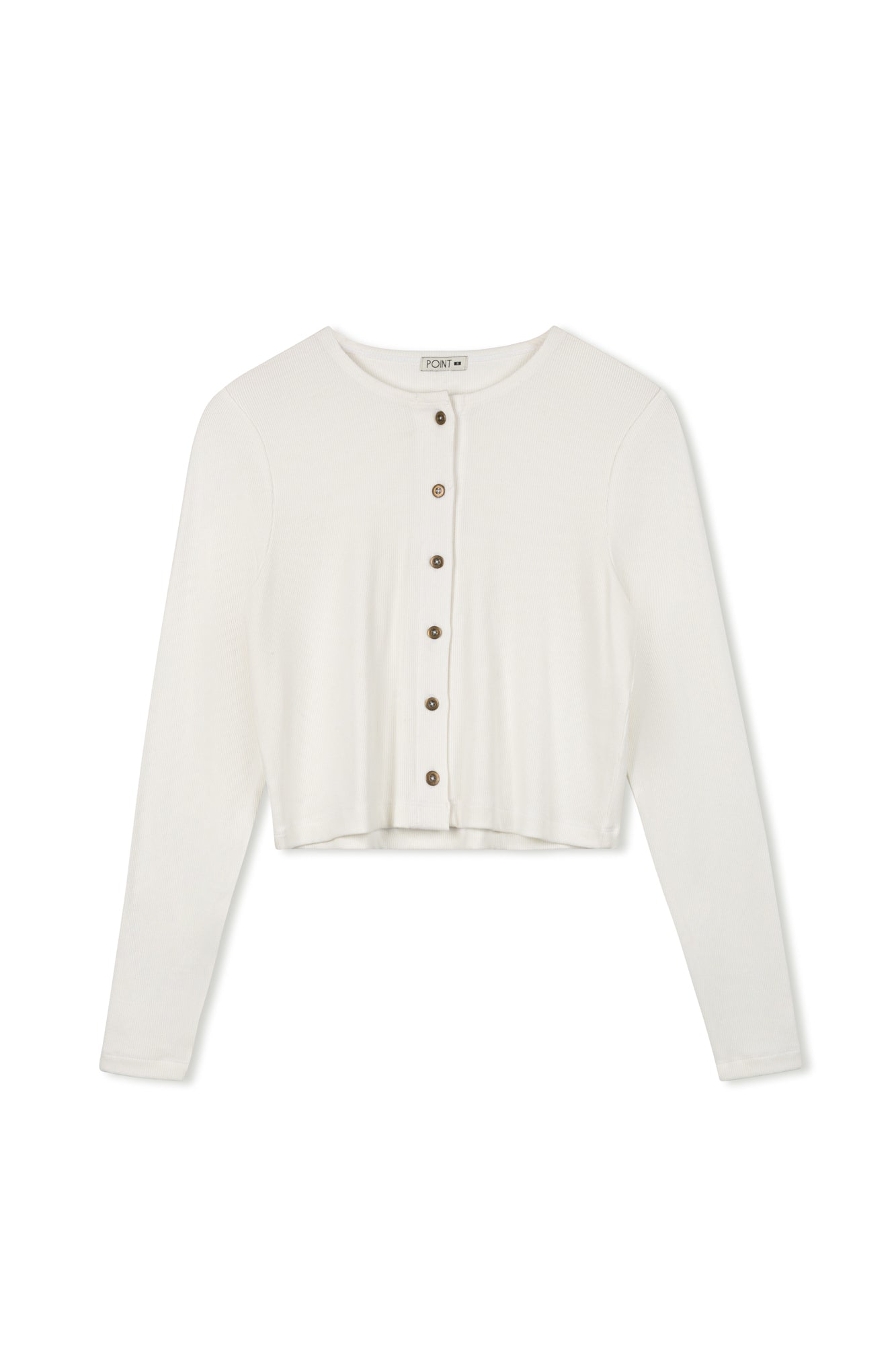 Point Jersey Rib Classic Cardi