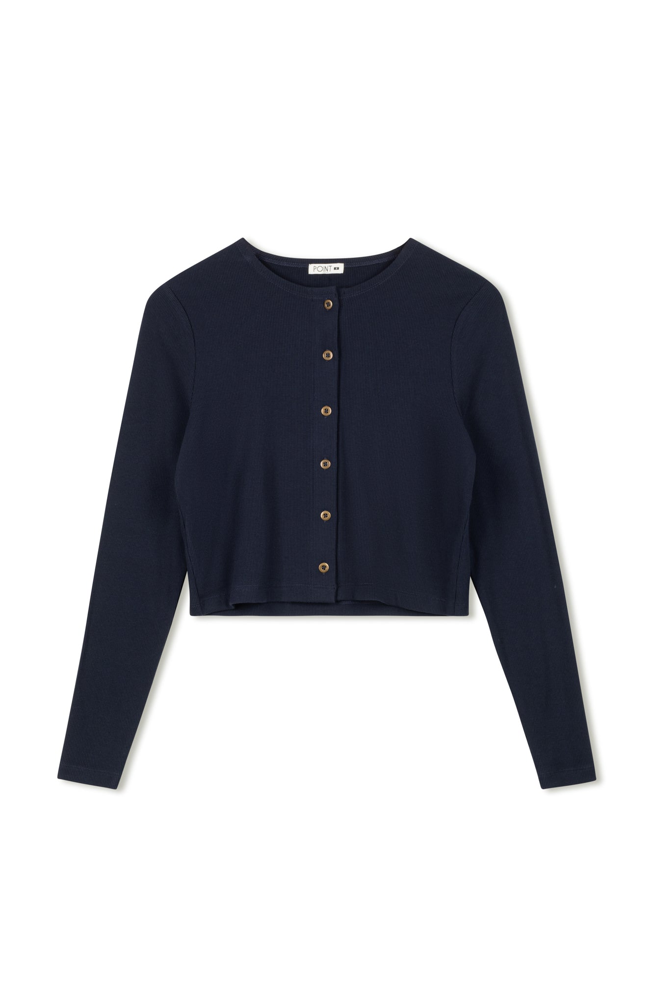 Point Jersey Rib Classic Cardi