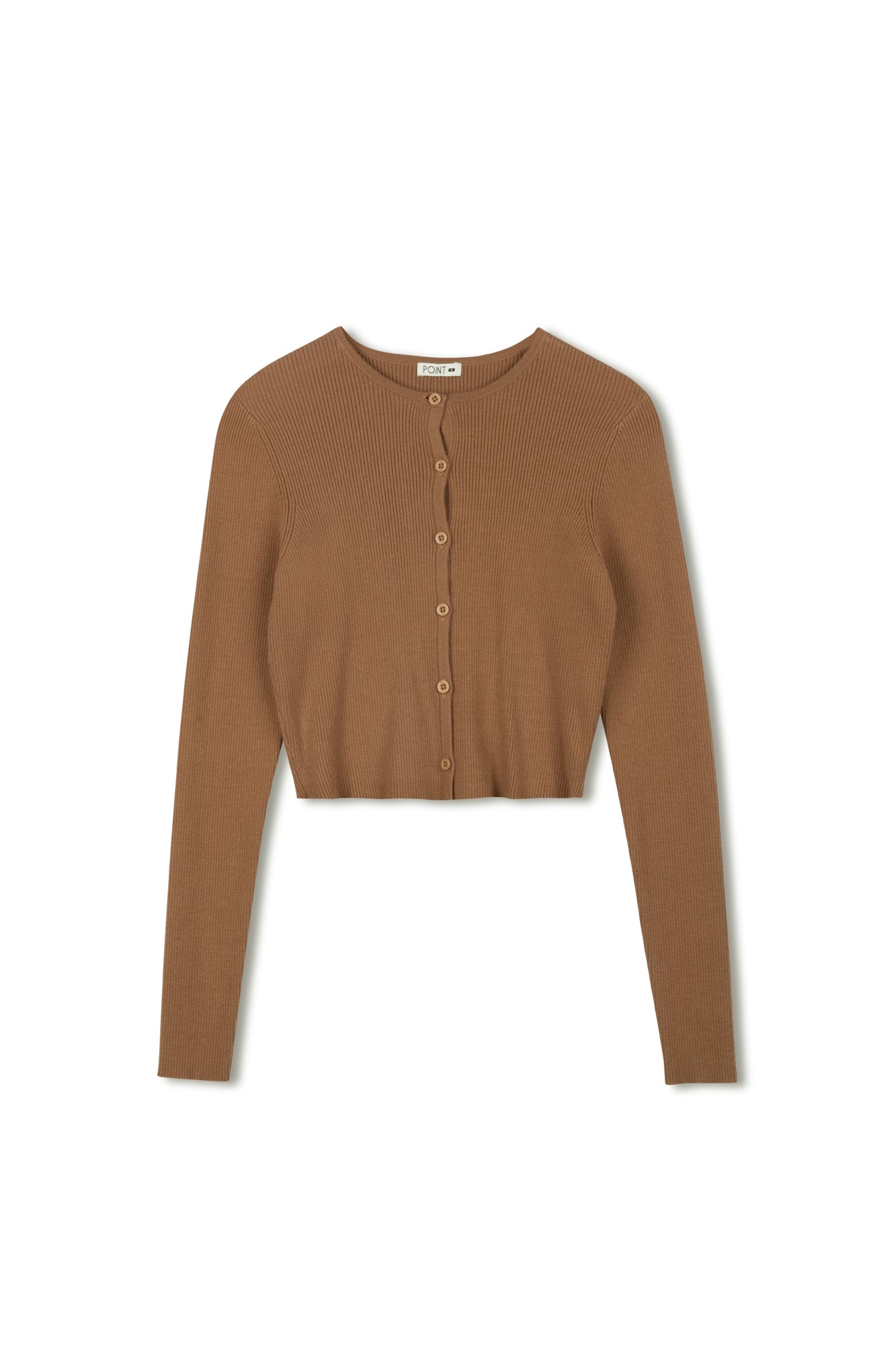 Point Knit Cropped Cardi