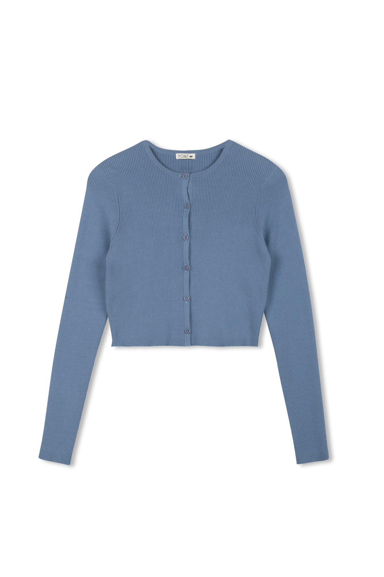 Point Knit Cropped Cardi