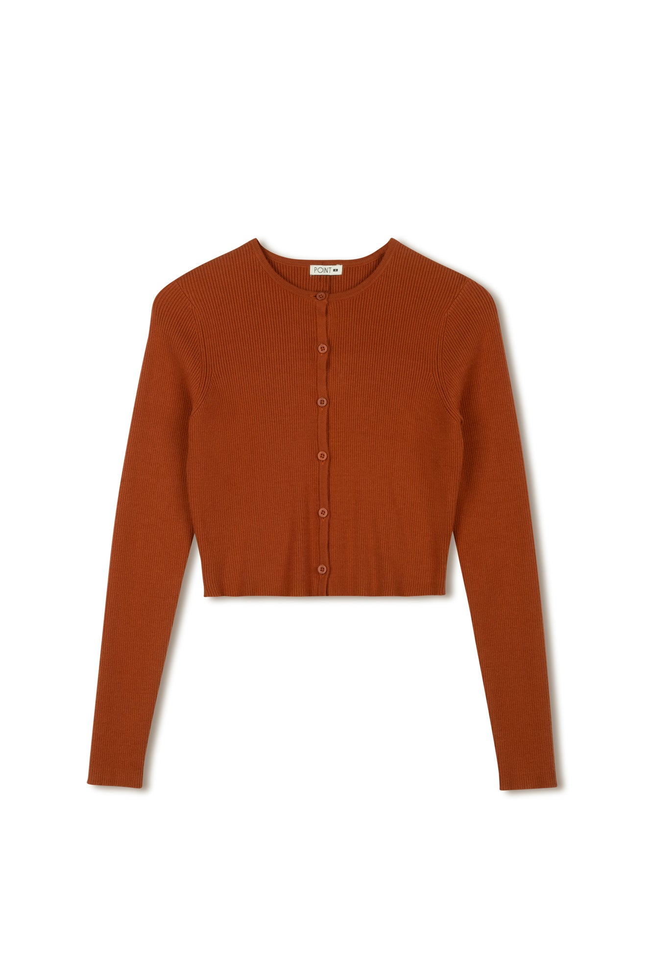 Point Knit Cropped Cardi