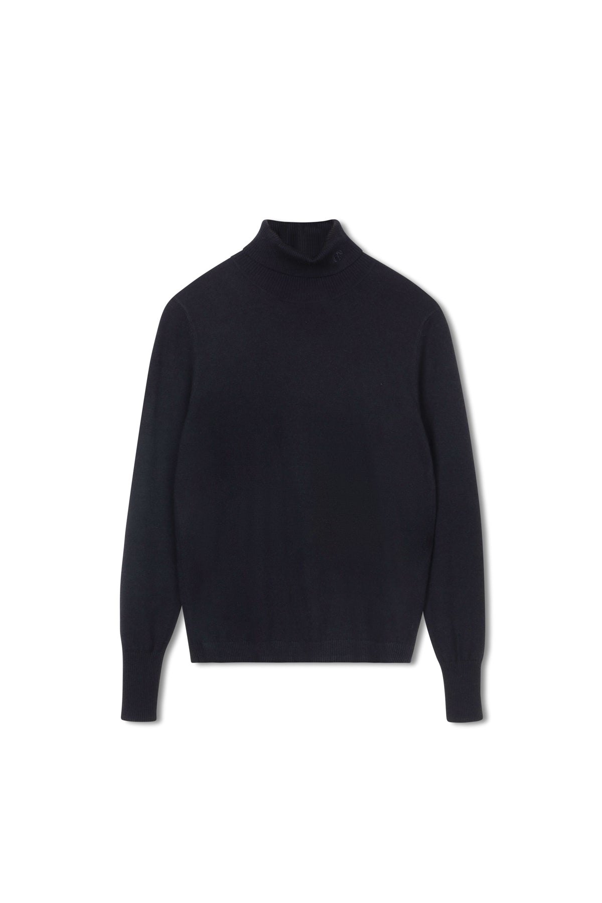 point classic turtleneck sweater
