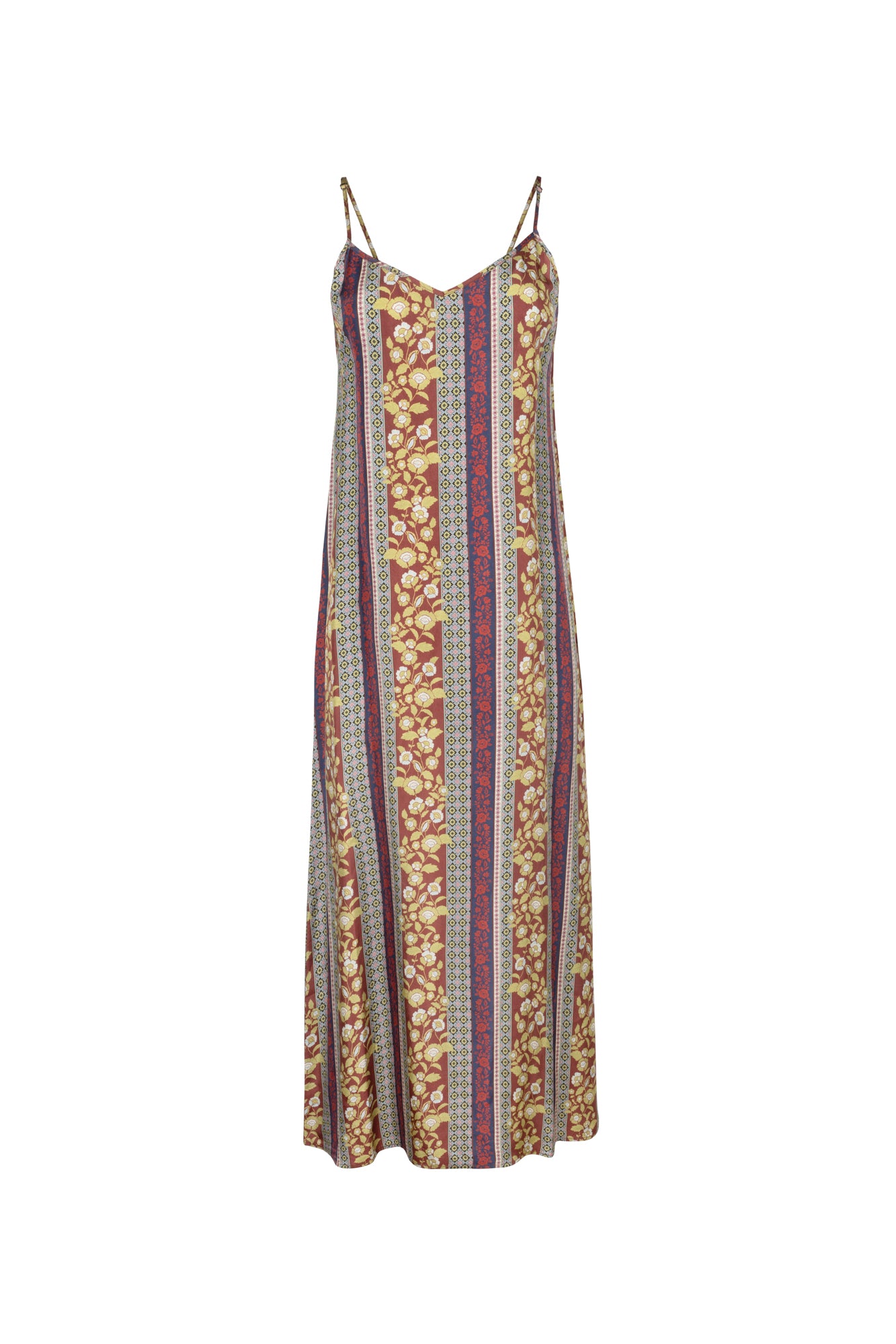 point brushed a-line dress