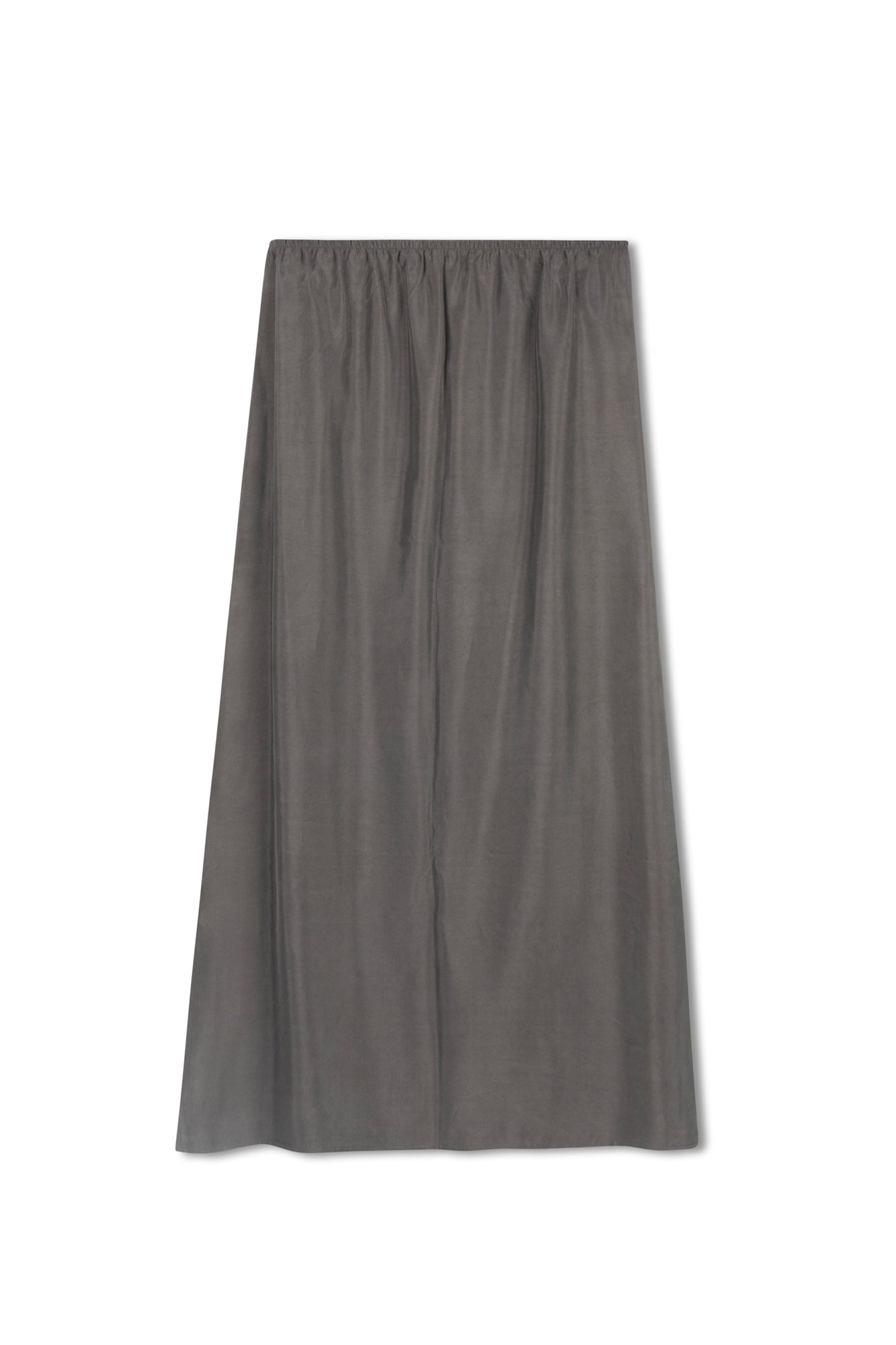point brushed a-line skirt