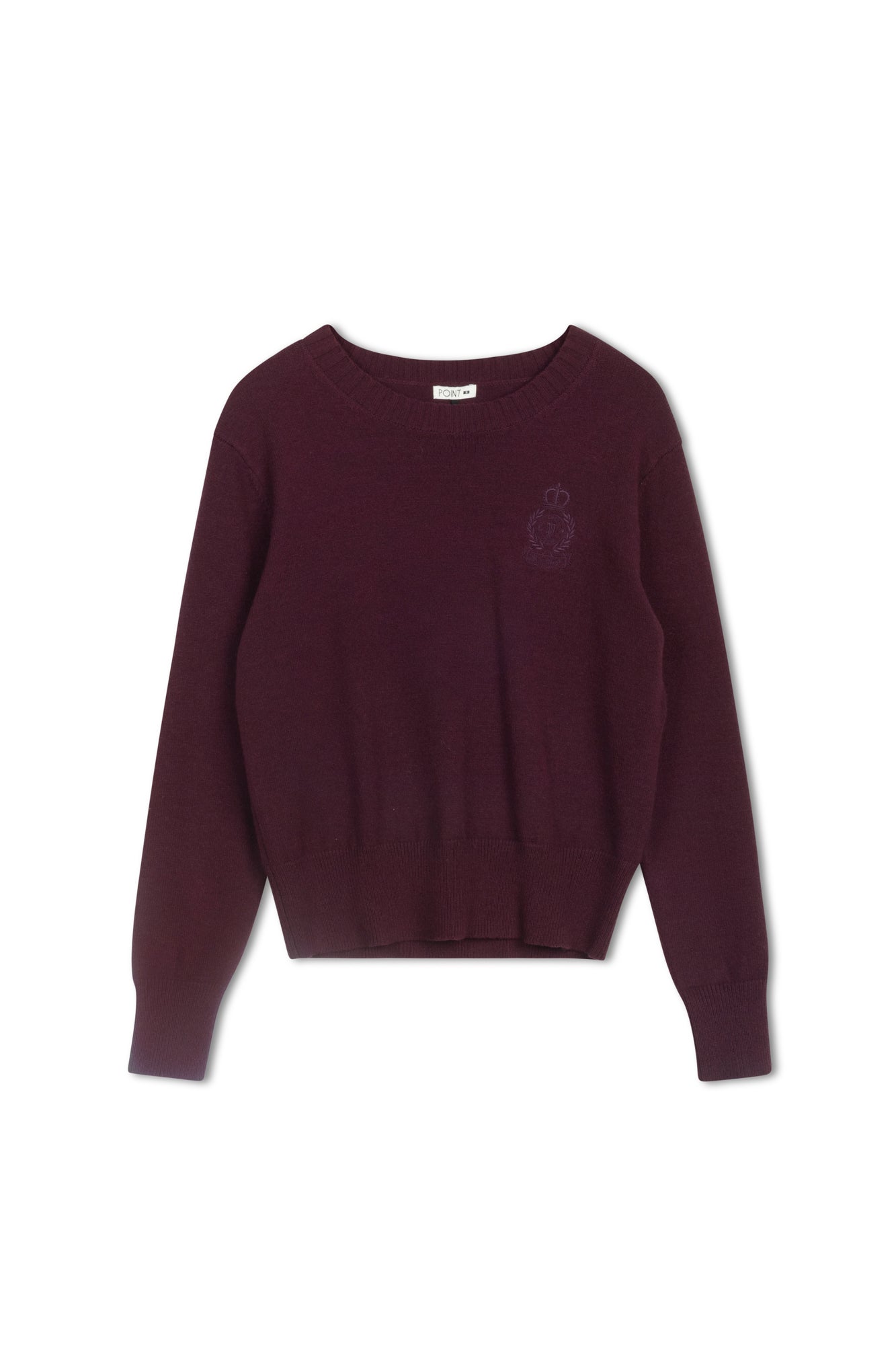 point crest sweater