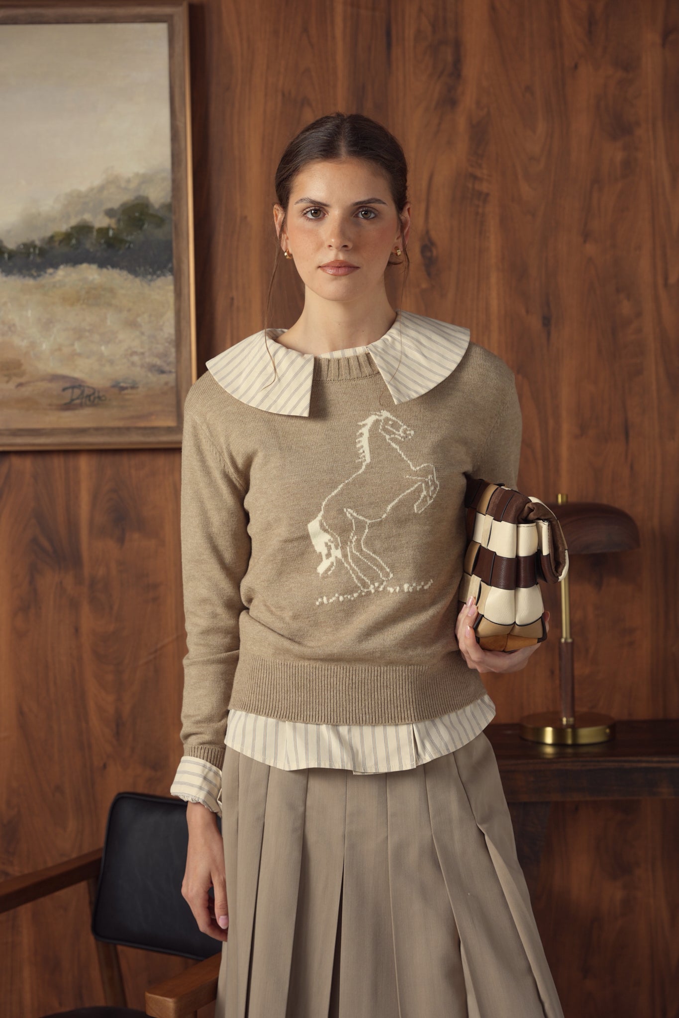 point riding sweater