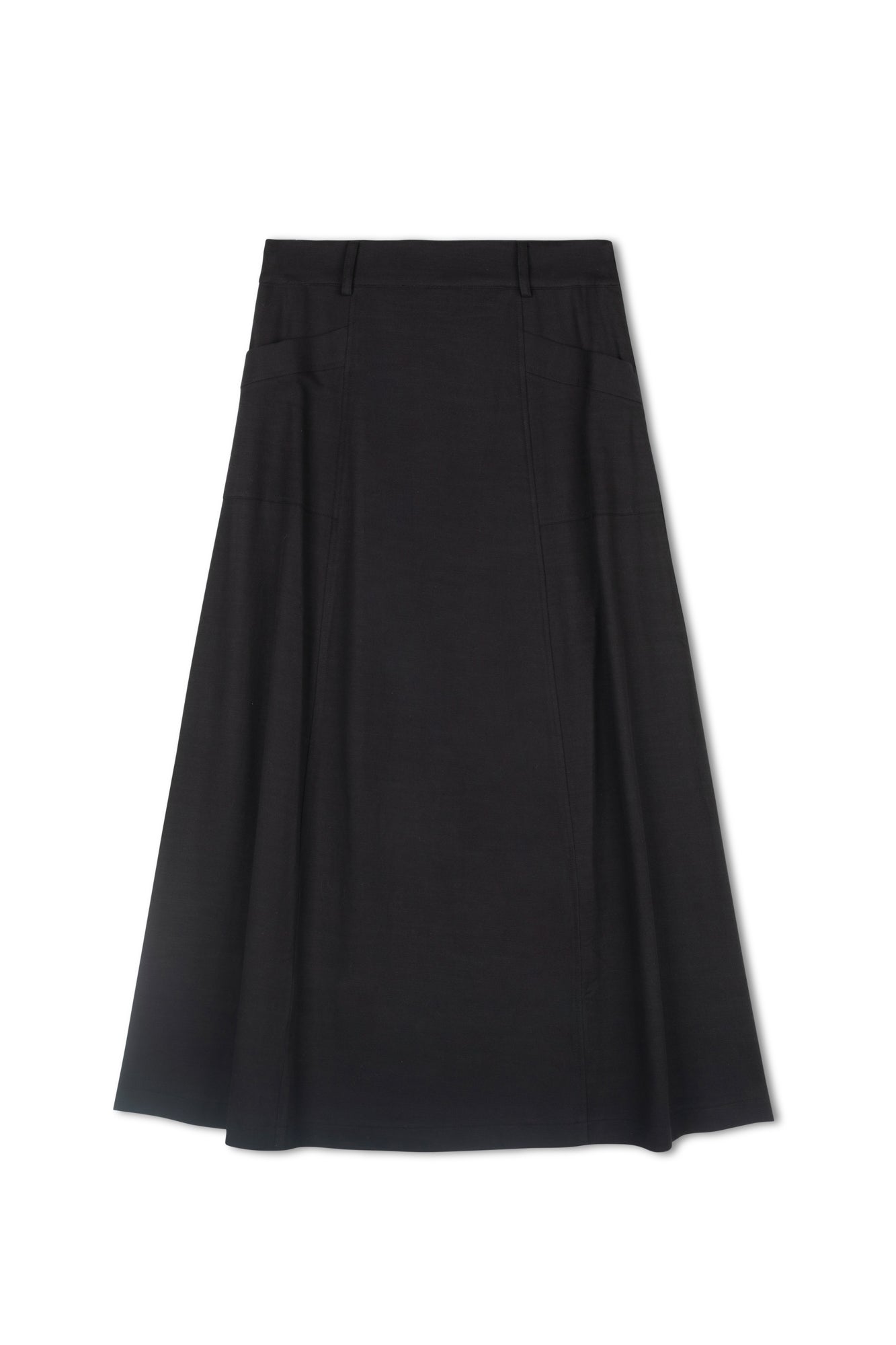 point twill cargo skirt