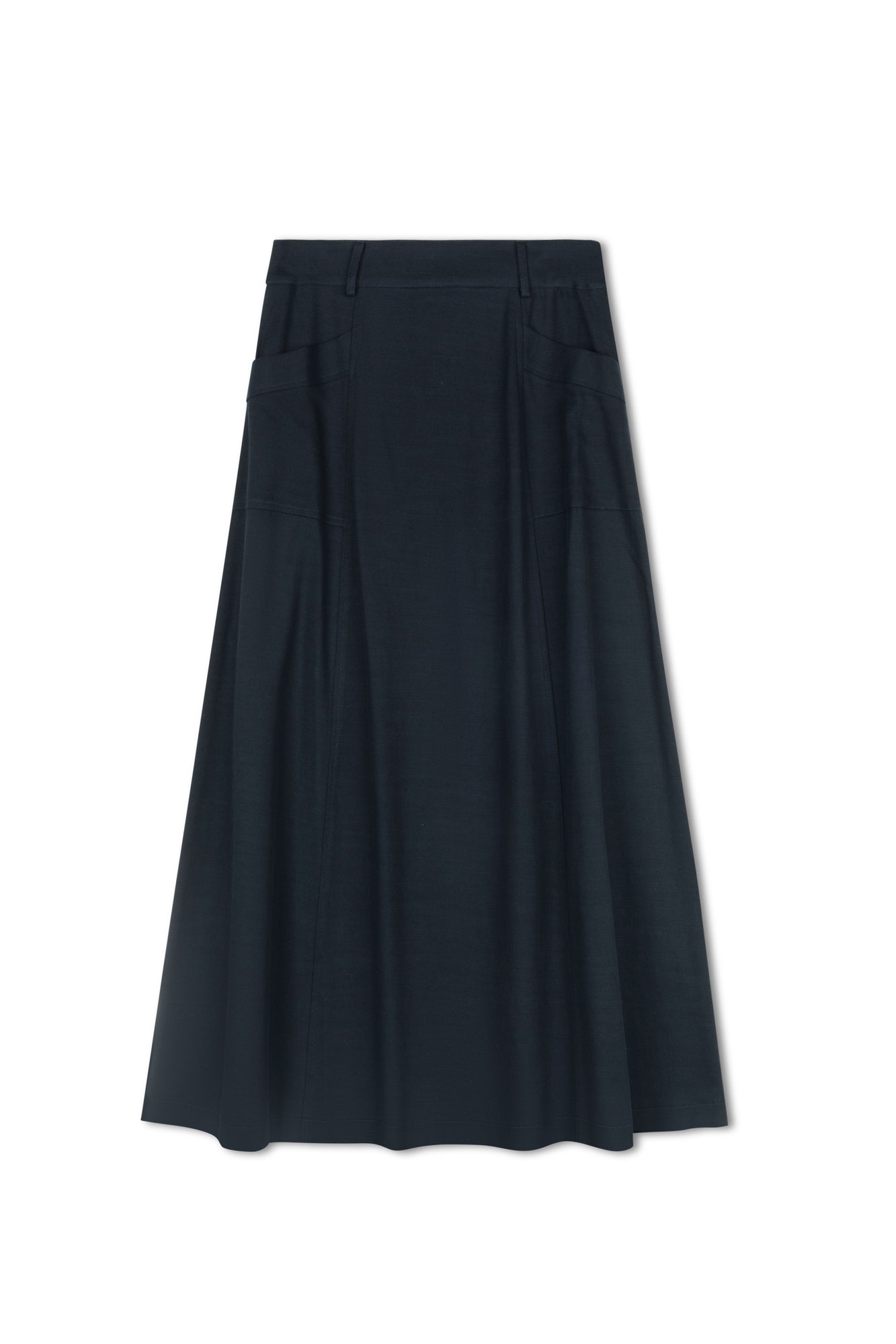 point twill cargo skirt