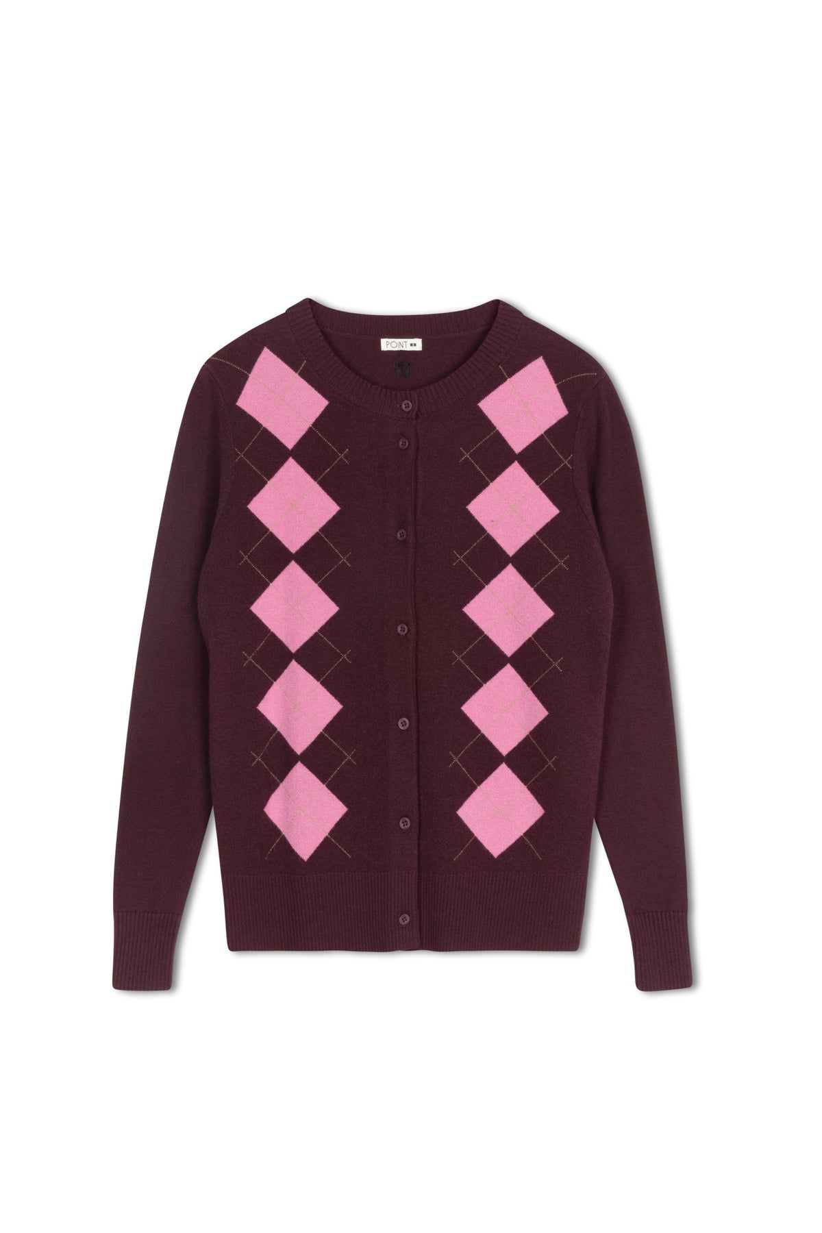 point argyle cardi