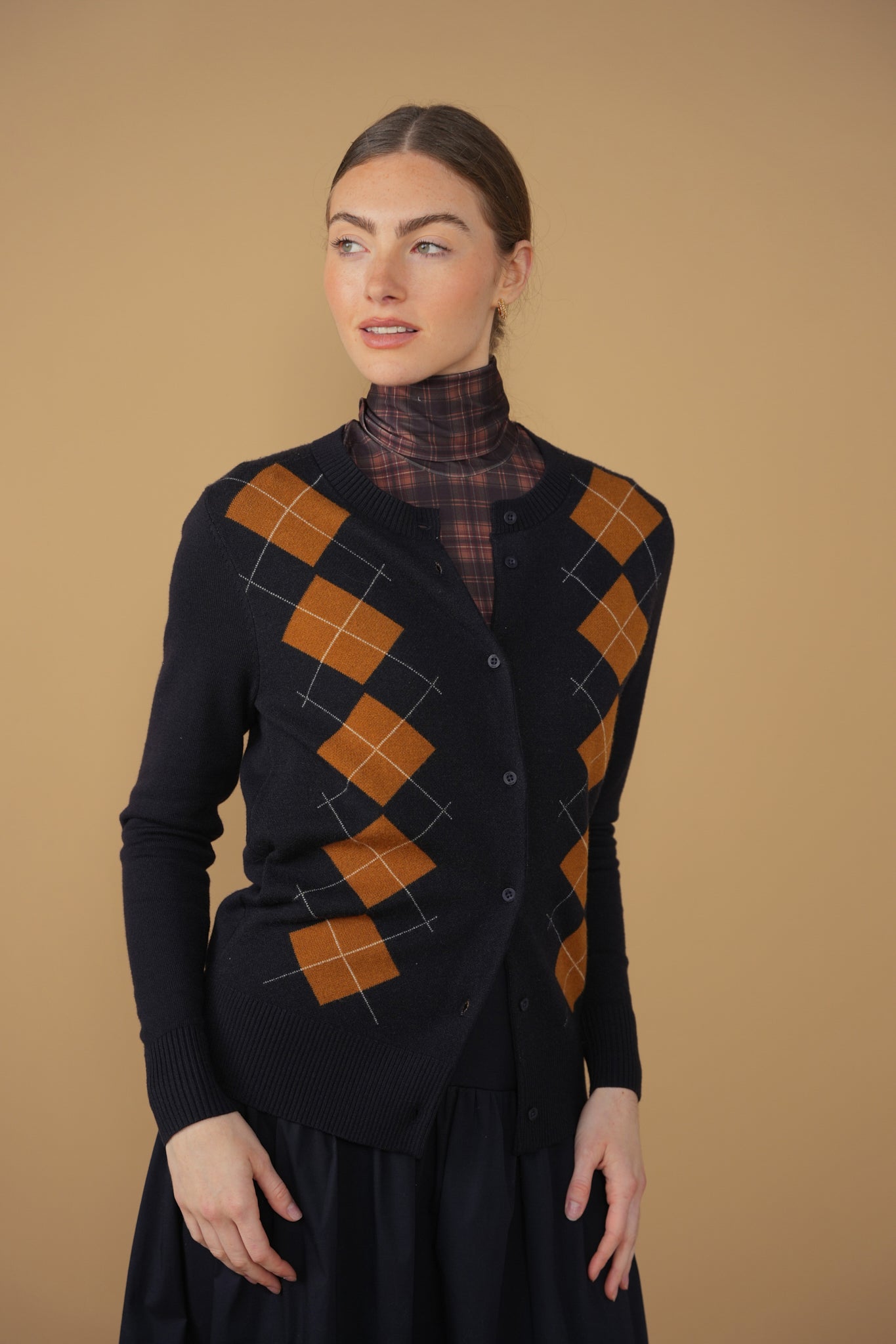 point argyle cardi