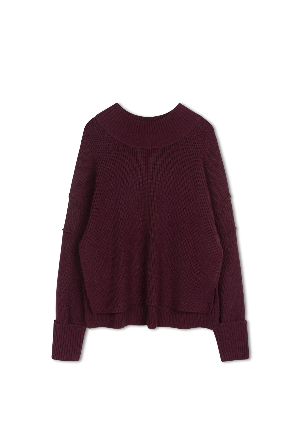 point hi-lo sweater