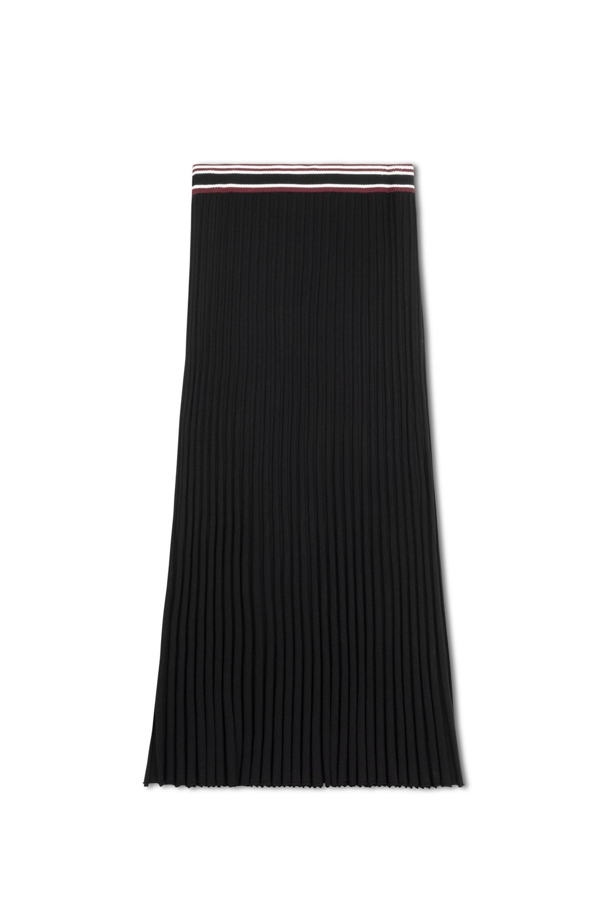 point luxe pleated skirt