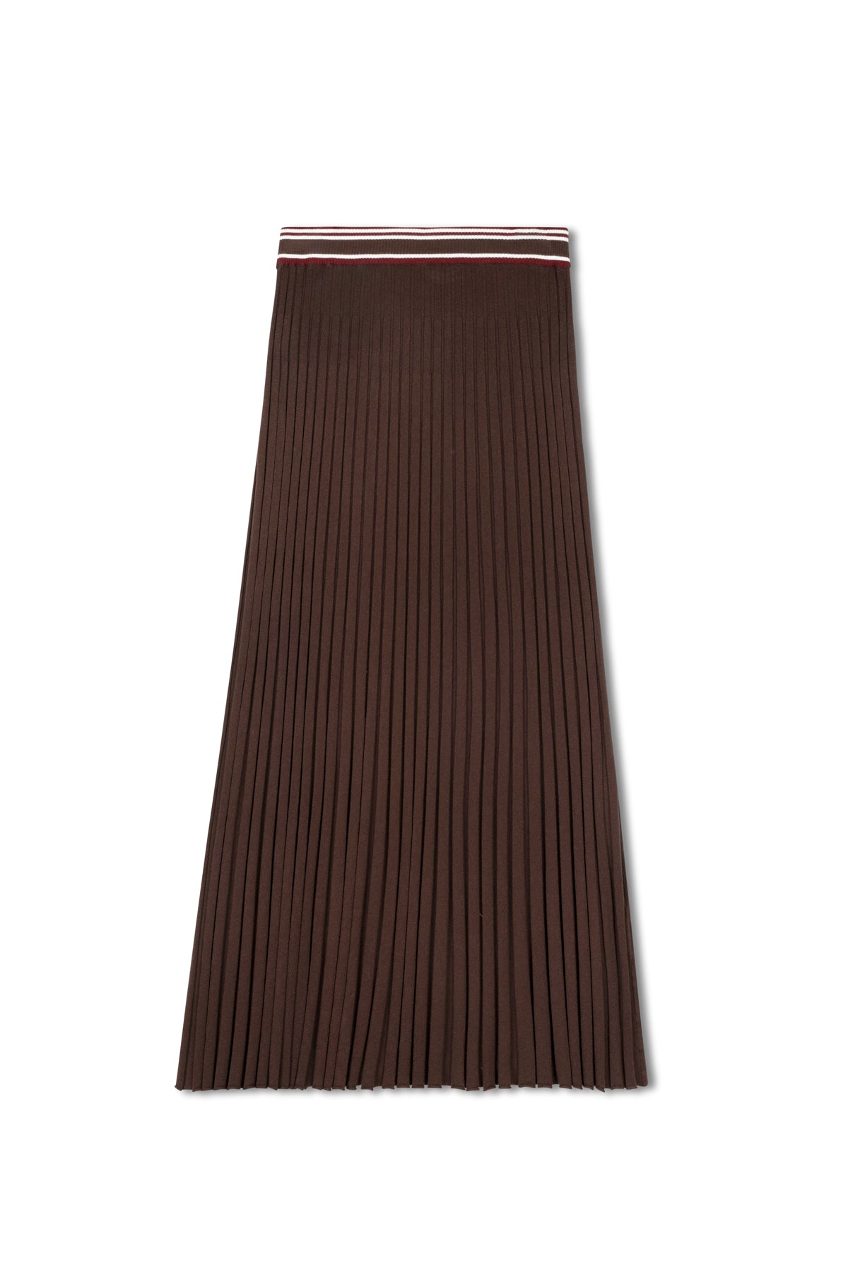 point luxe pleated skirt