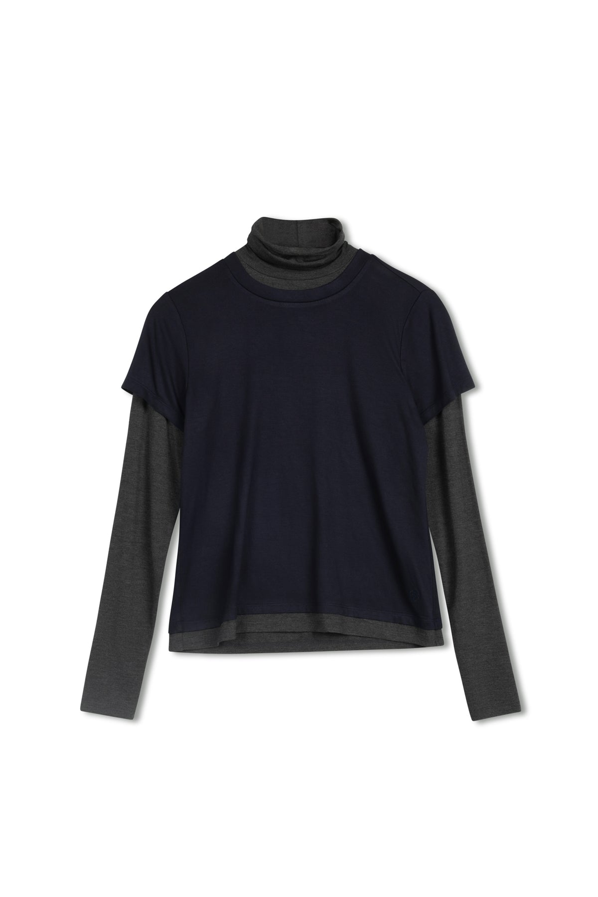point turtleneck twofer