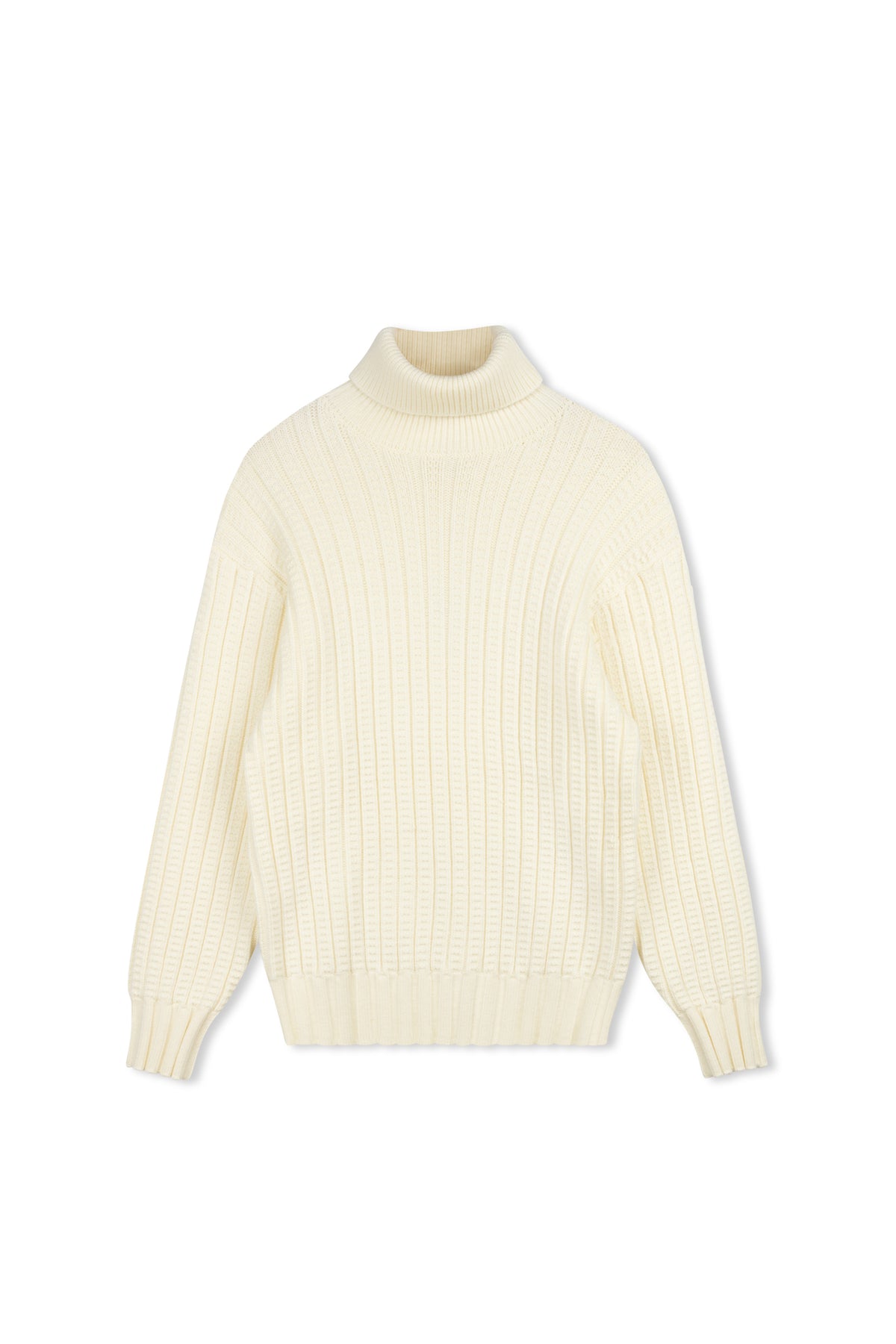 point turtleneck sweater