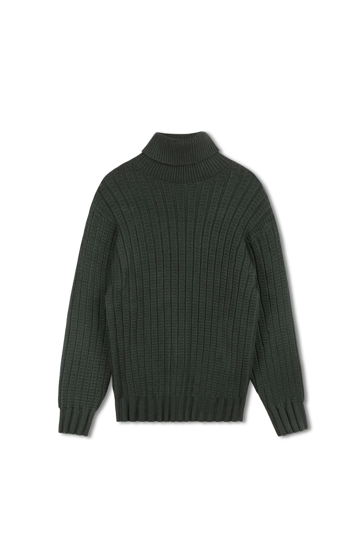 point turtleneck sweater