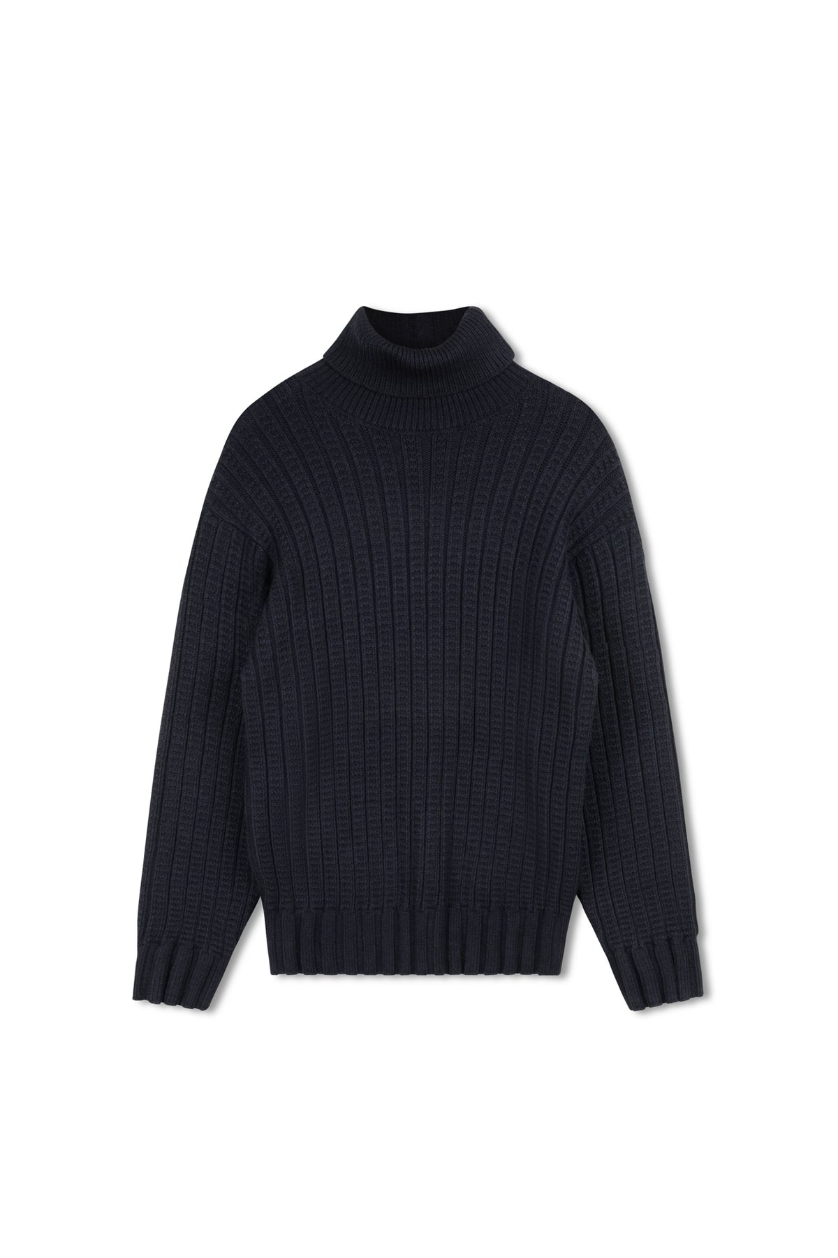 point turtleneck sweater