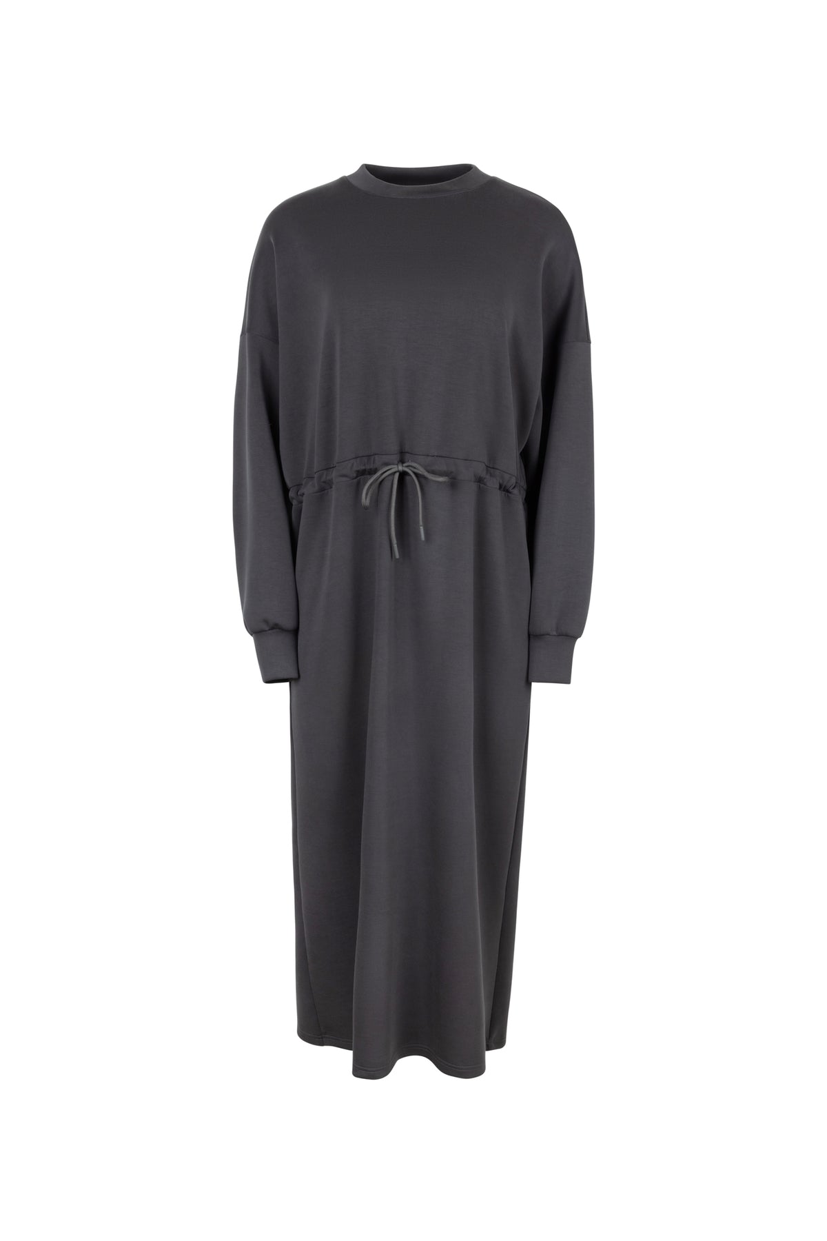 point cinch waist dress
