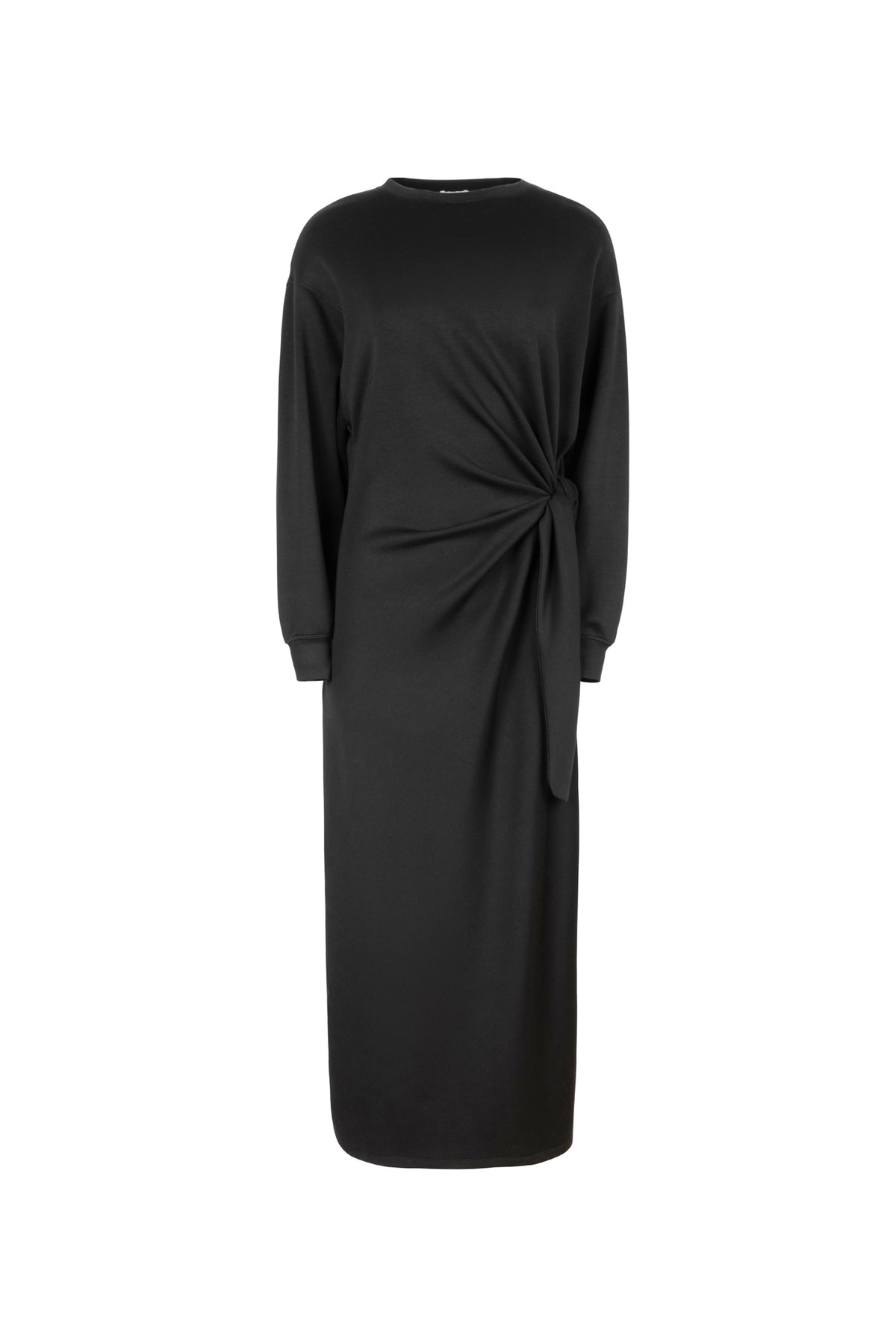 point side tie dress