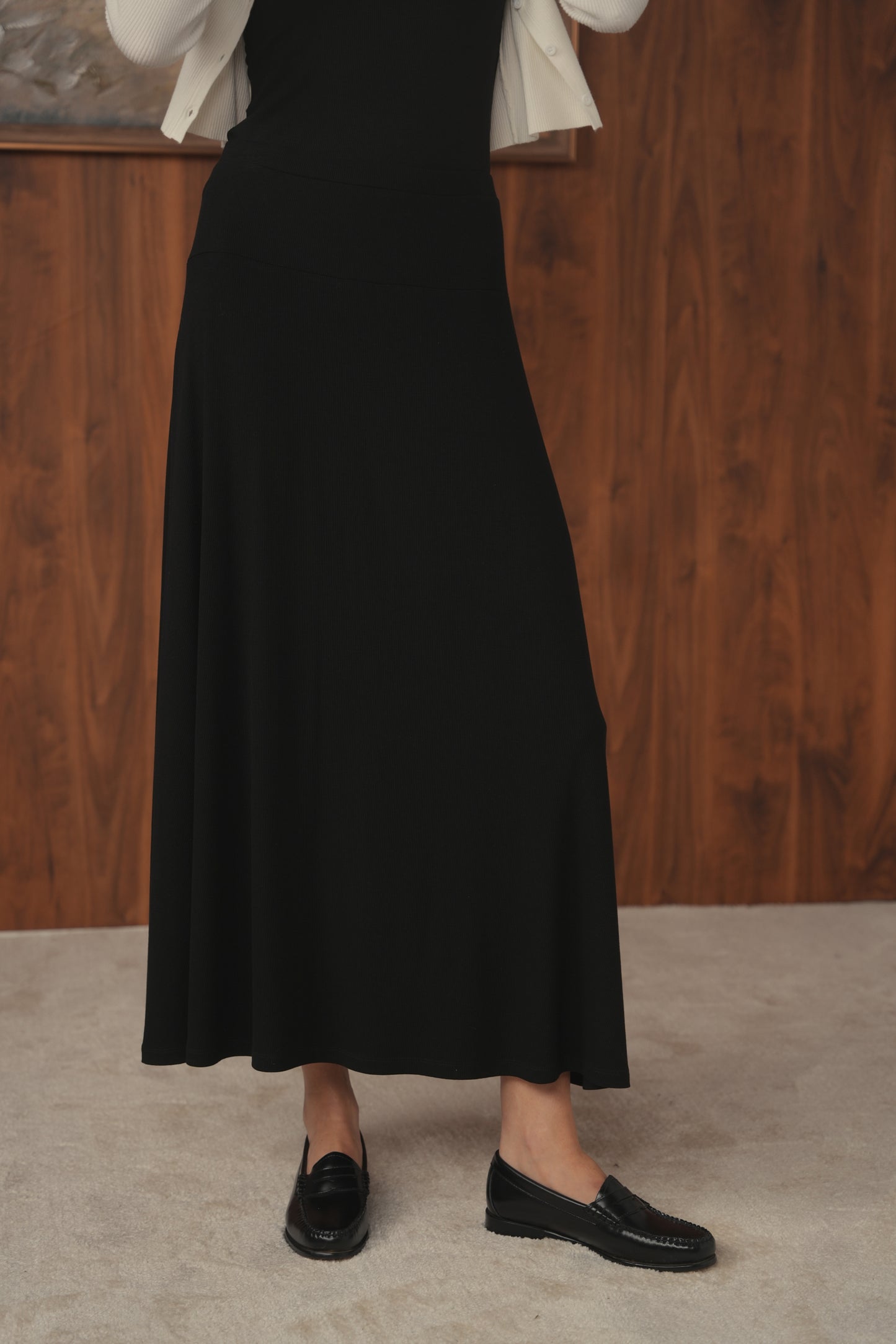 point maxi tennis skirt