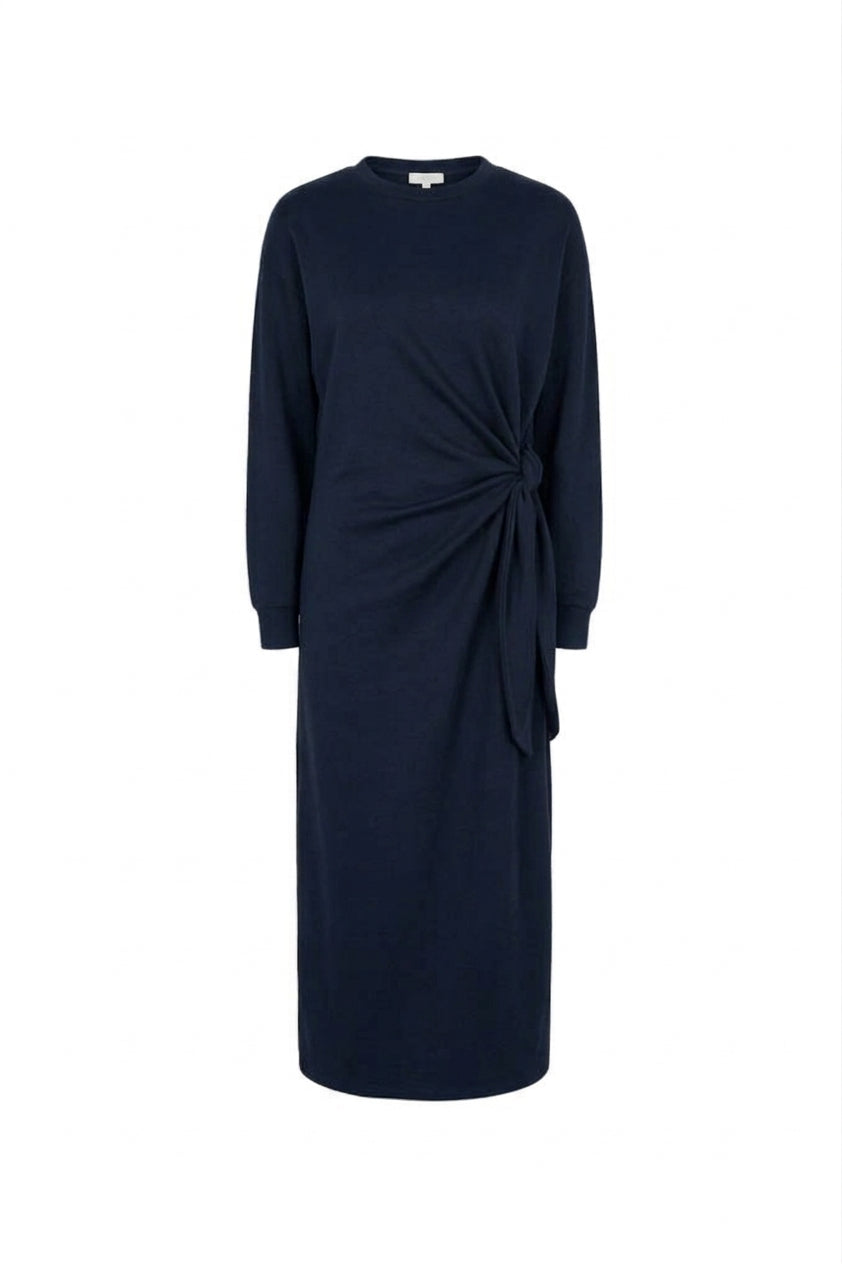 point side tie dress
