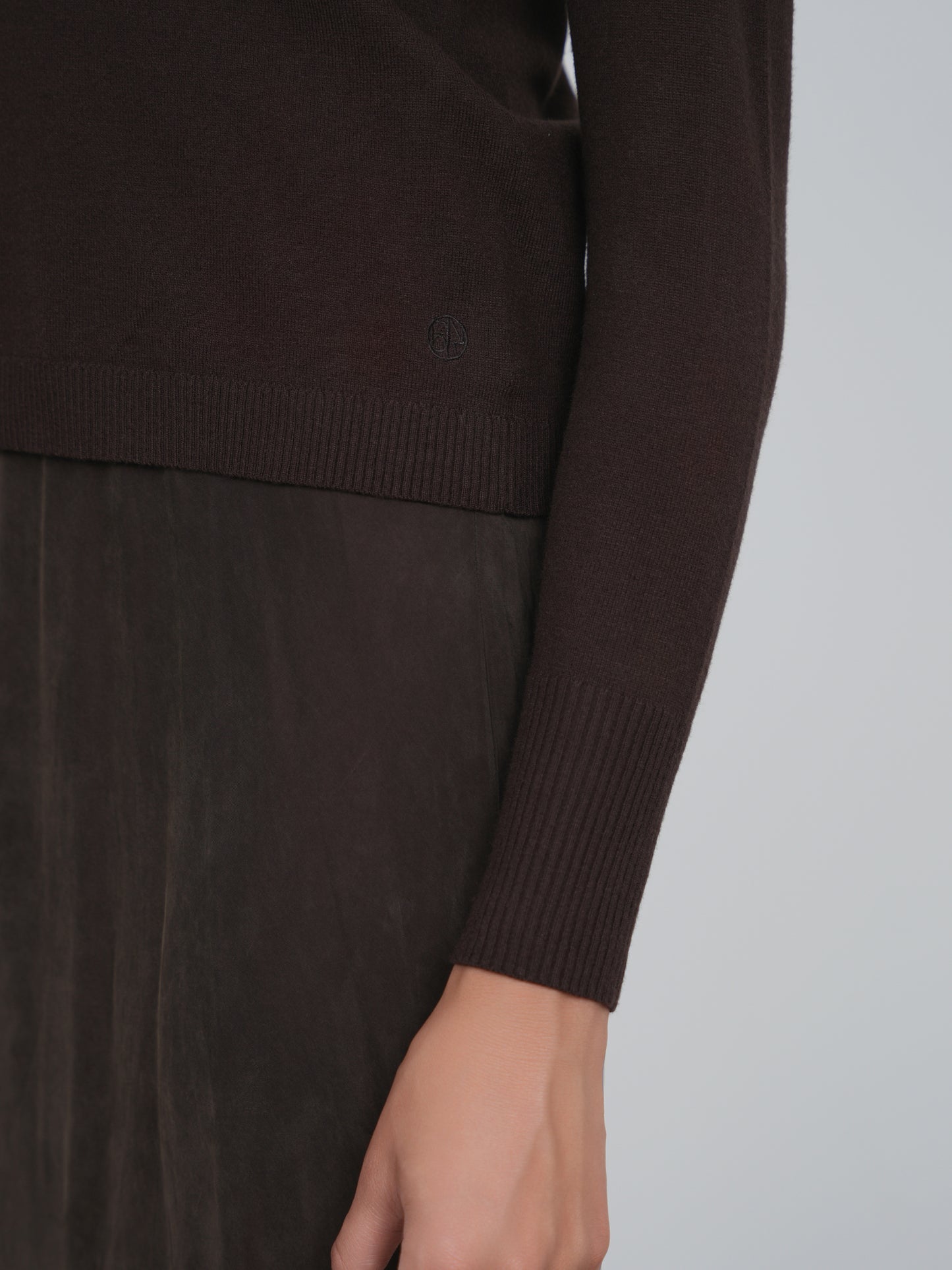 Point Turtleneck Sweater