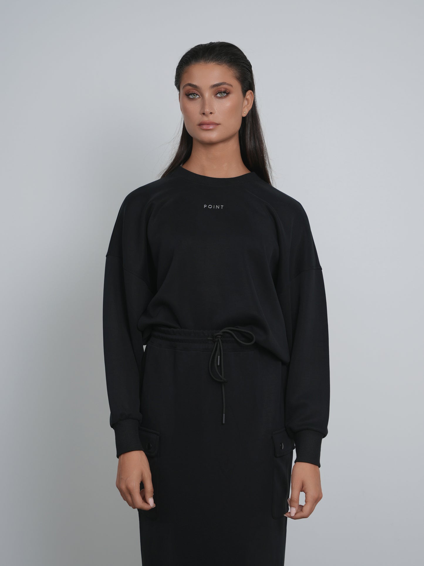 Point Crew Neck Sweatshirt