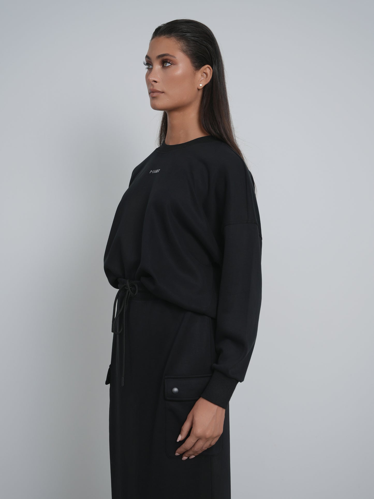 Point Crew Neck Sweatshirt