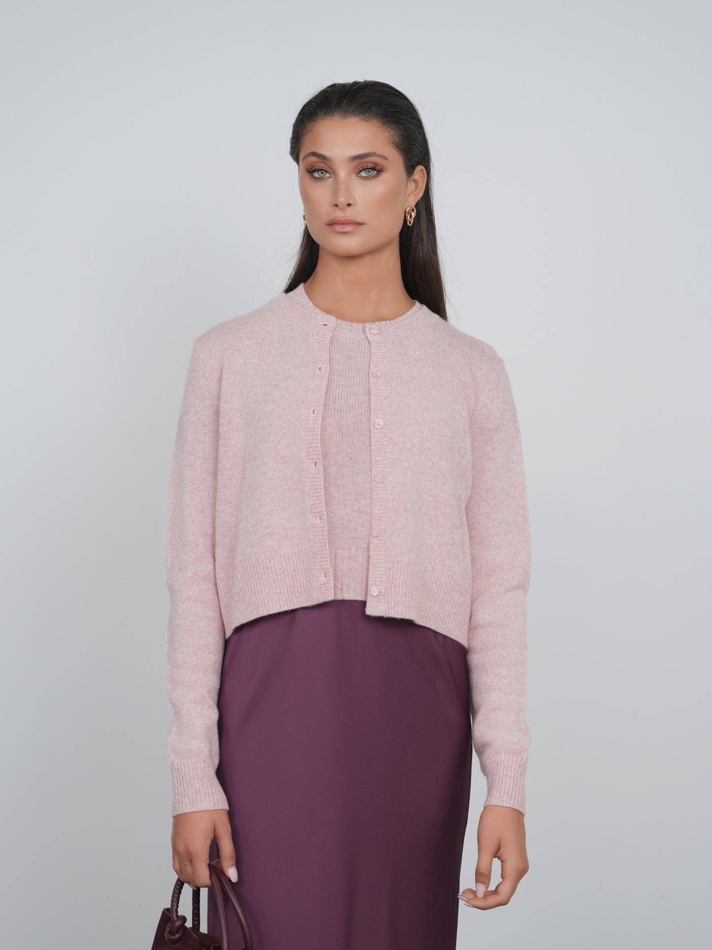 Point Melange Cardigan