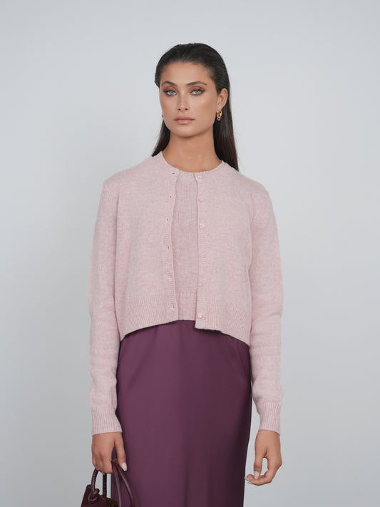 Point Melange Cardigan