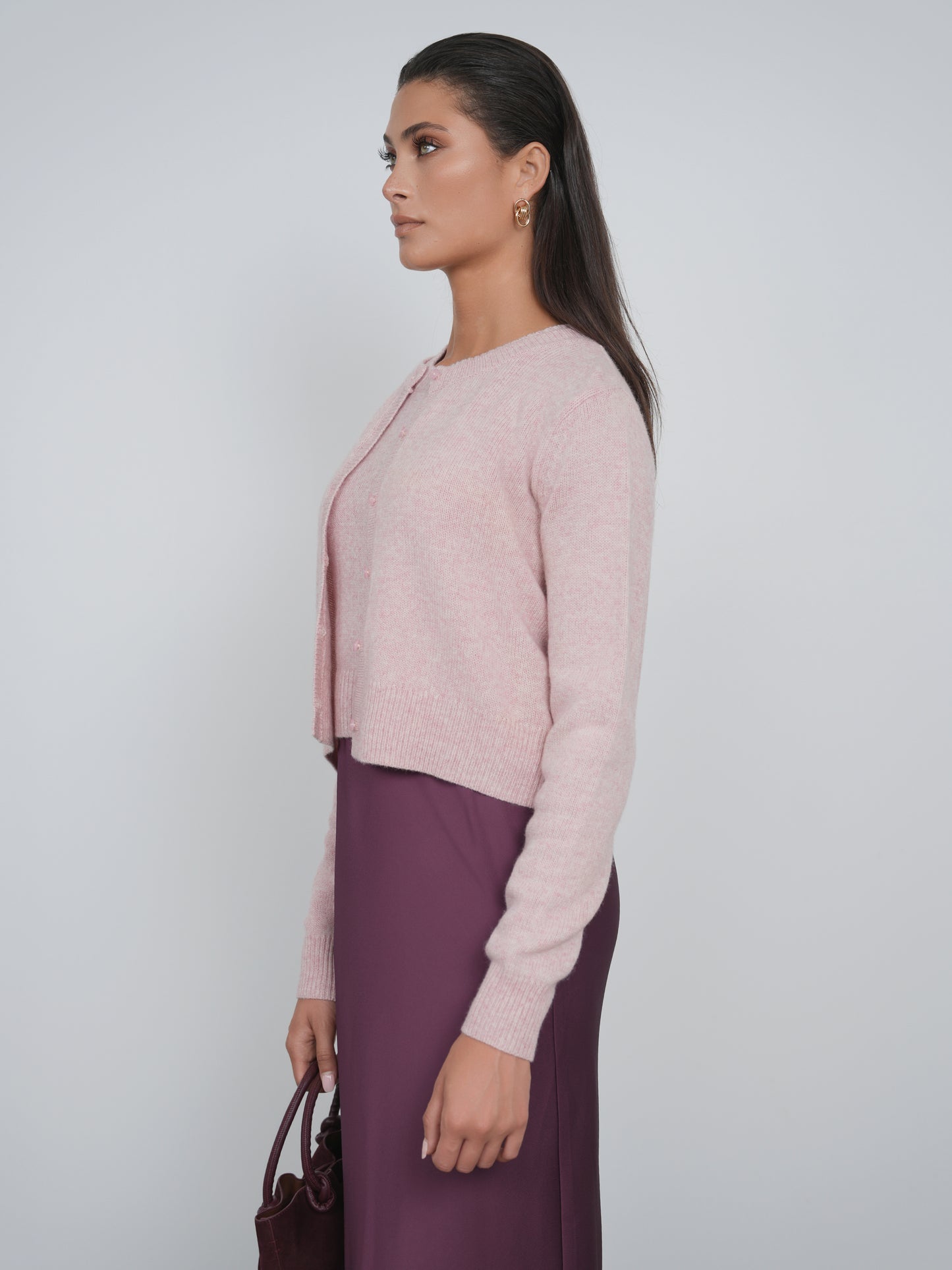 Point Melange Cardigan