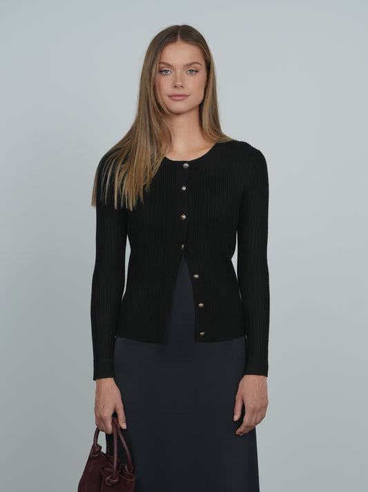 Point Tiny Cable Cardigan