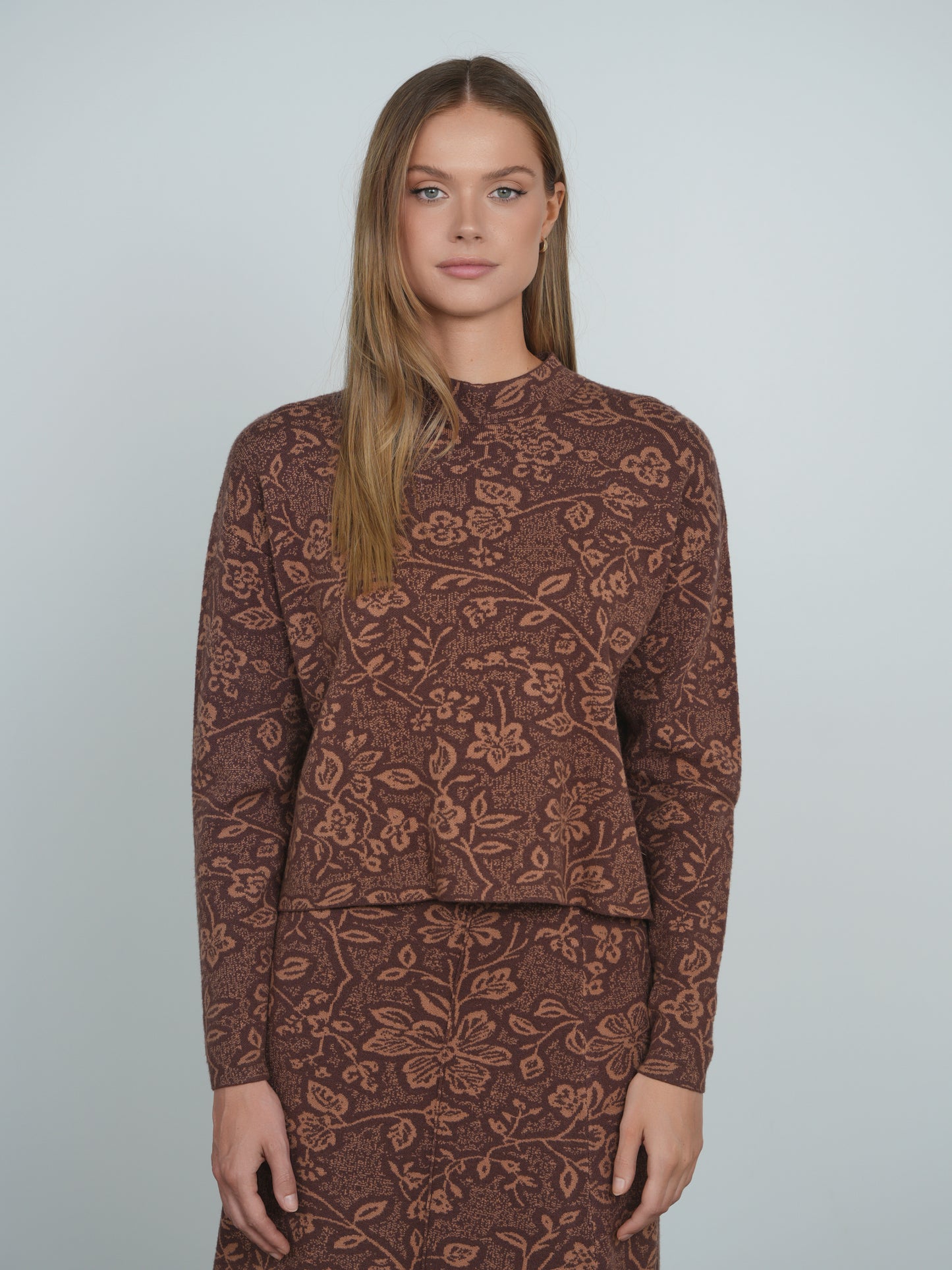 Point Drop Shoulder Sweater