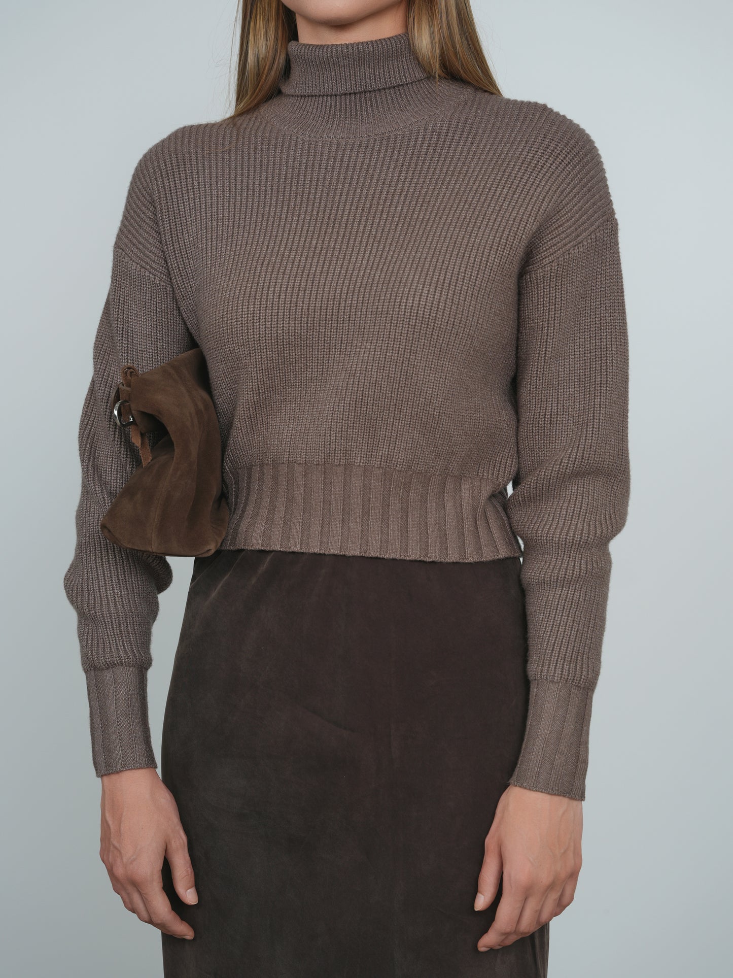 Point Chunky Dolman Sweater