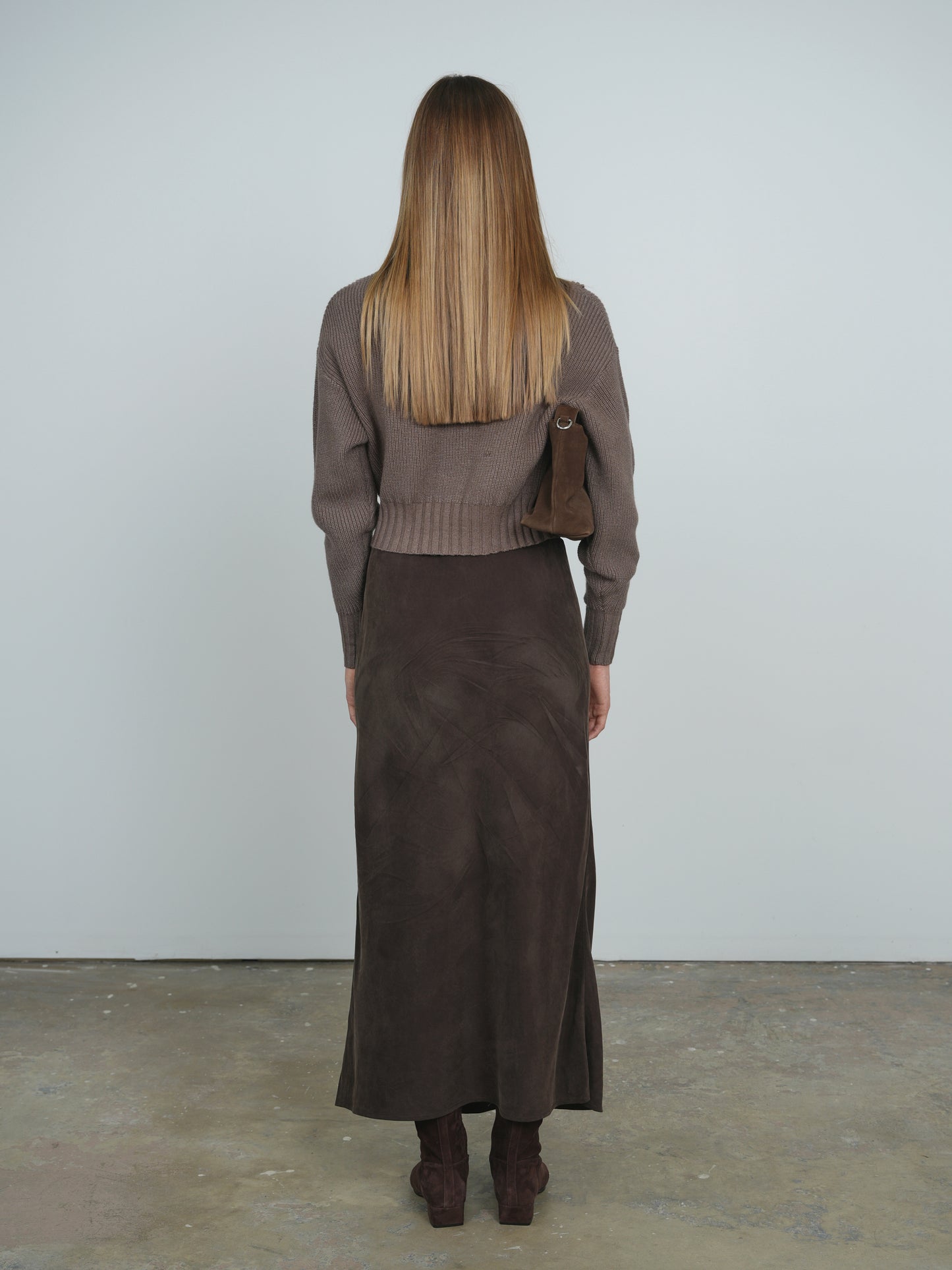 Point Chunky Dolman Sweater