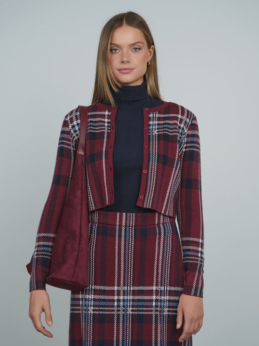 Point Classic Jacquard Cardi