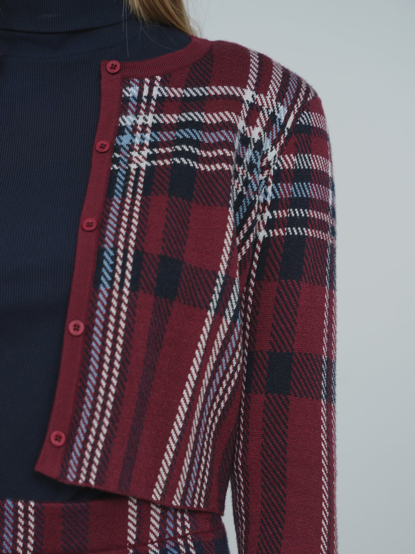 Point Classic Jacquard Cardi