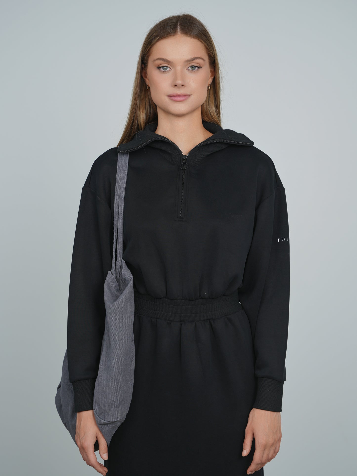 Point Rib Waist Dress