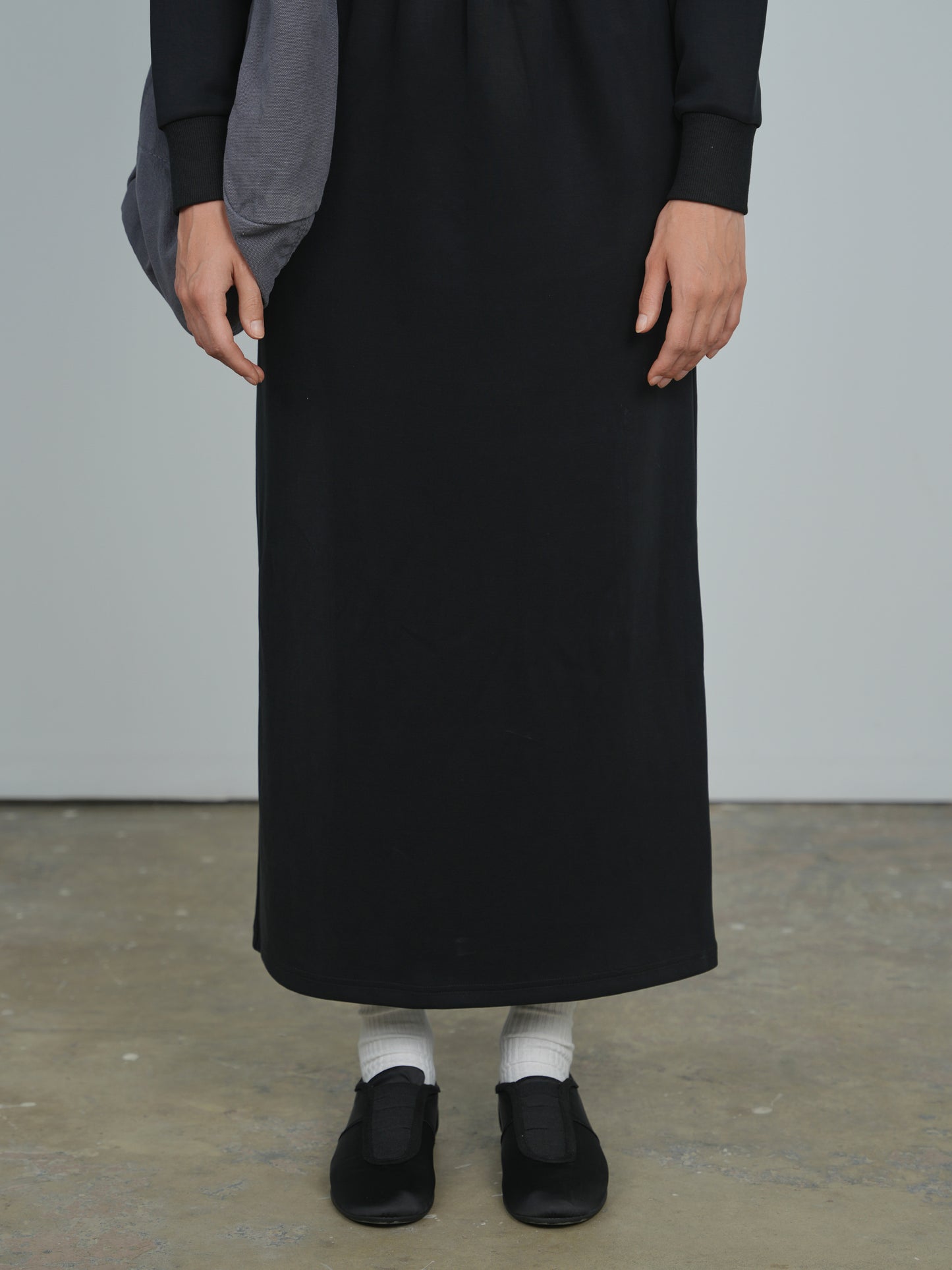 Point Rib Waist Dress