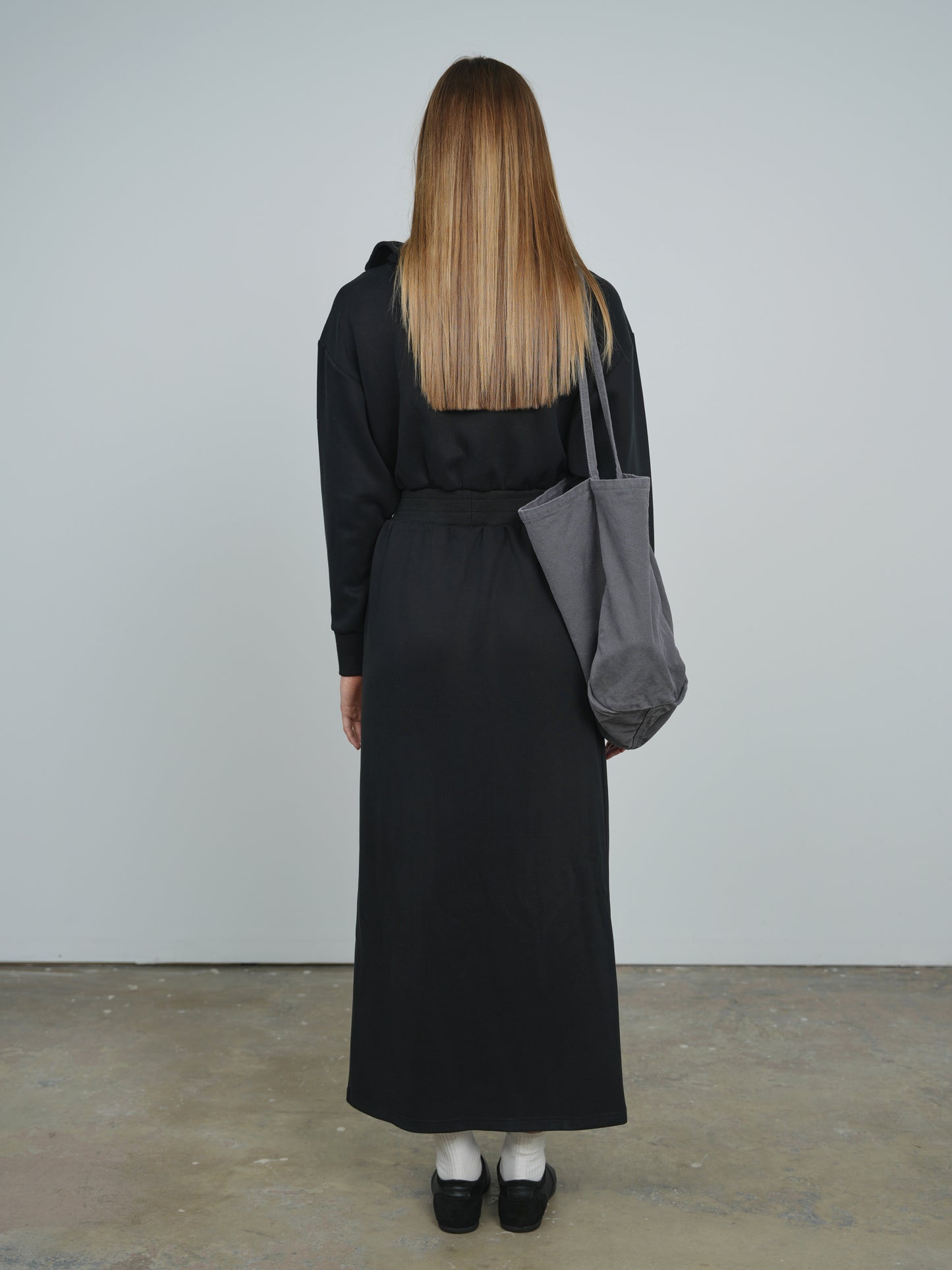 Point Rib Waist Dress