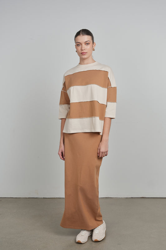 POINT STRAIGHT SKIRT