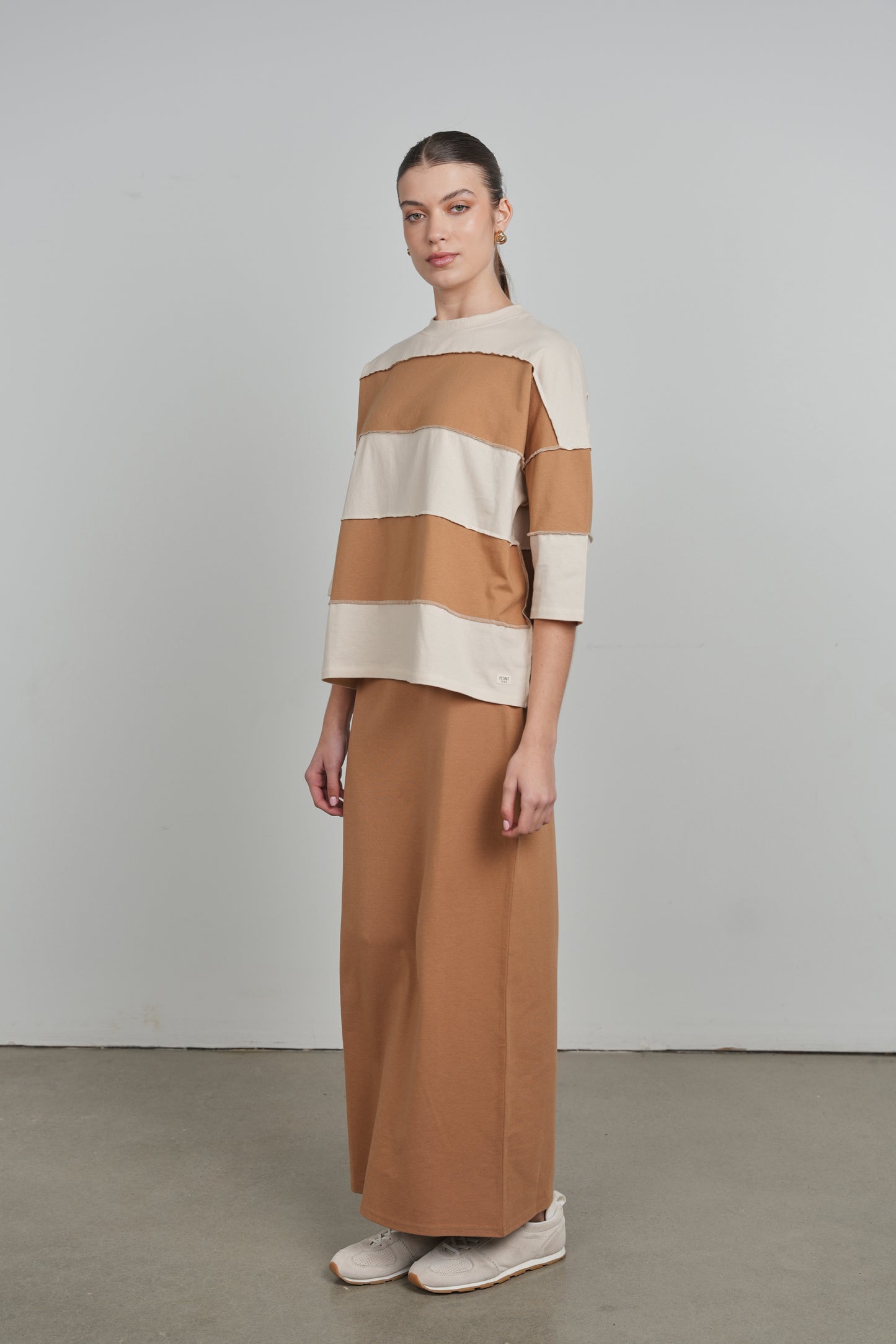 POINT STRAIGHT SKIRT