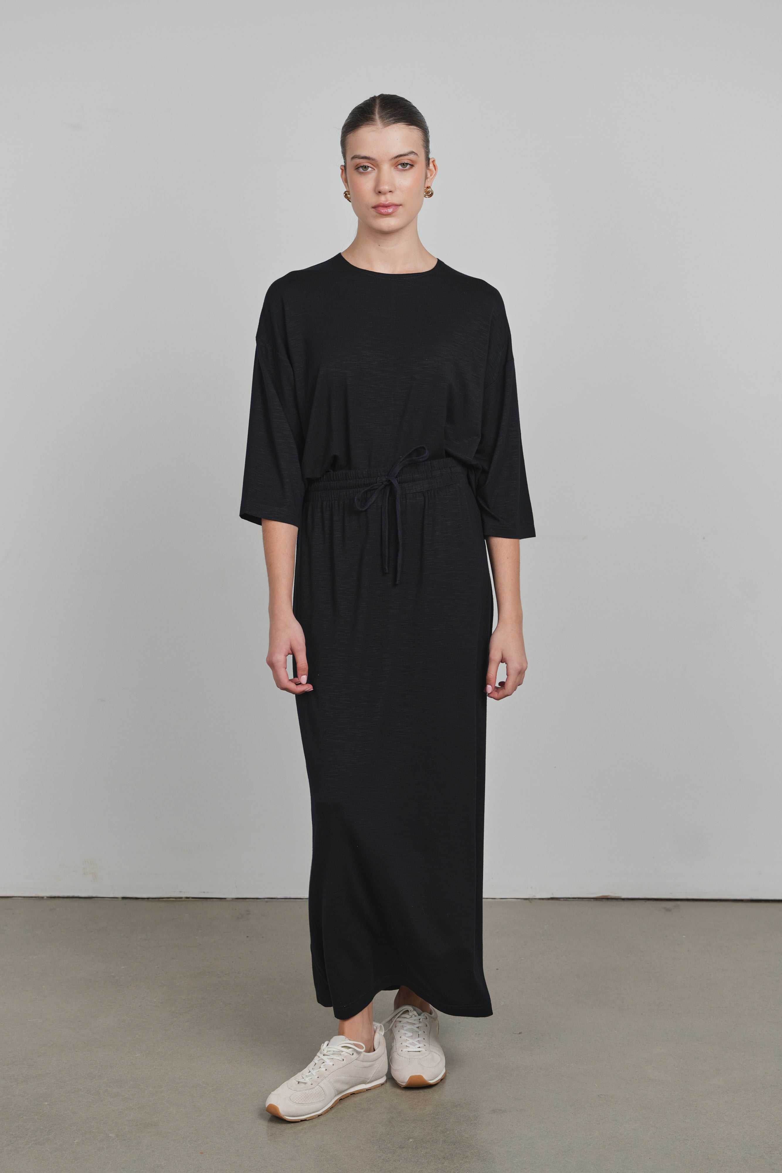 POINT SLUB SKIRT